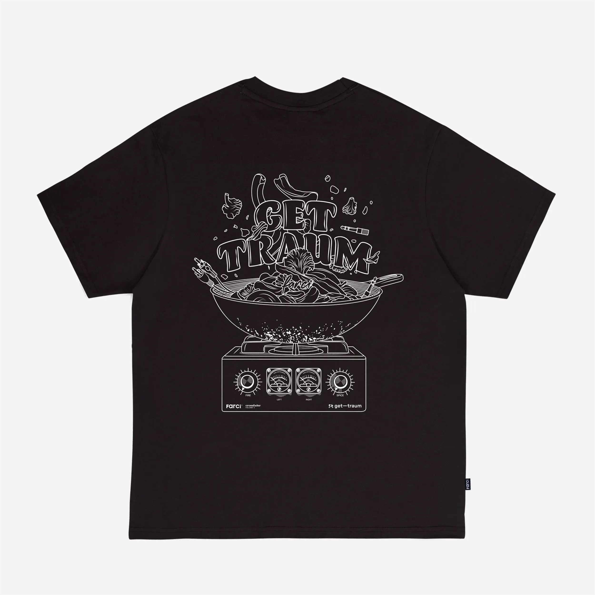 T-shirt Farci x Traumer - Traum Tee Black (Get Traum)