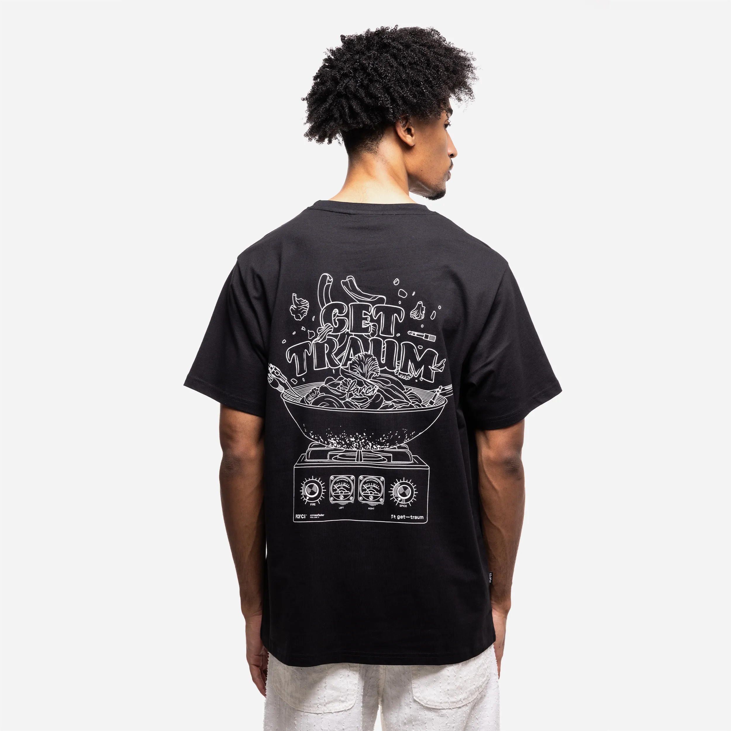 T-shirt Farci x Traumer - Traum Tee Black (Get Traum)