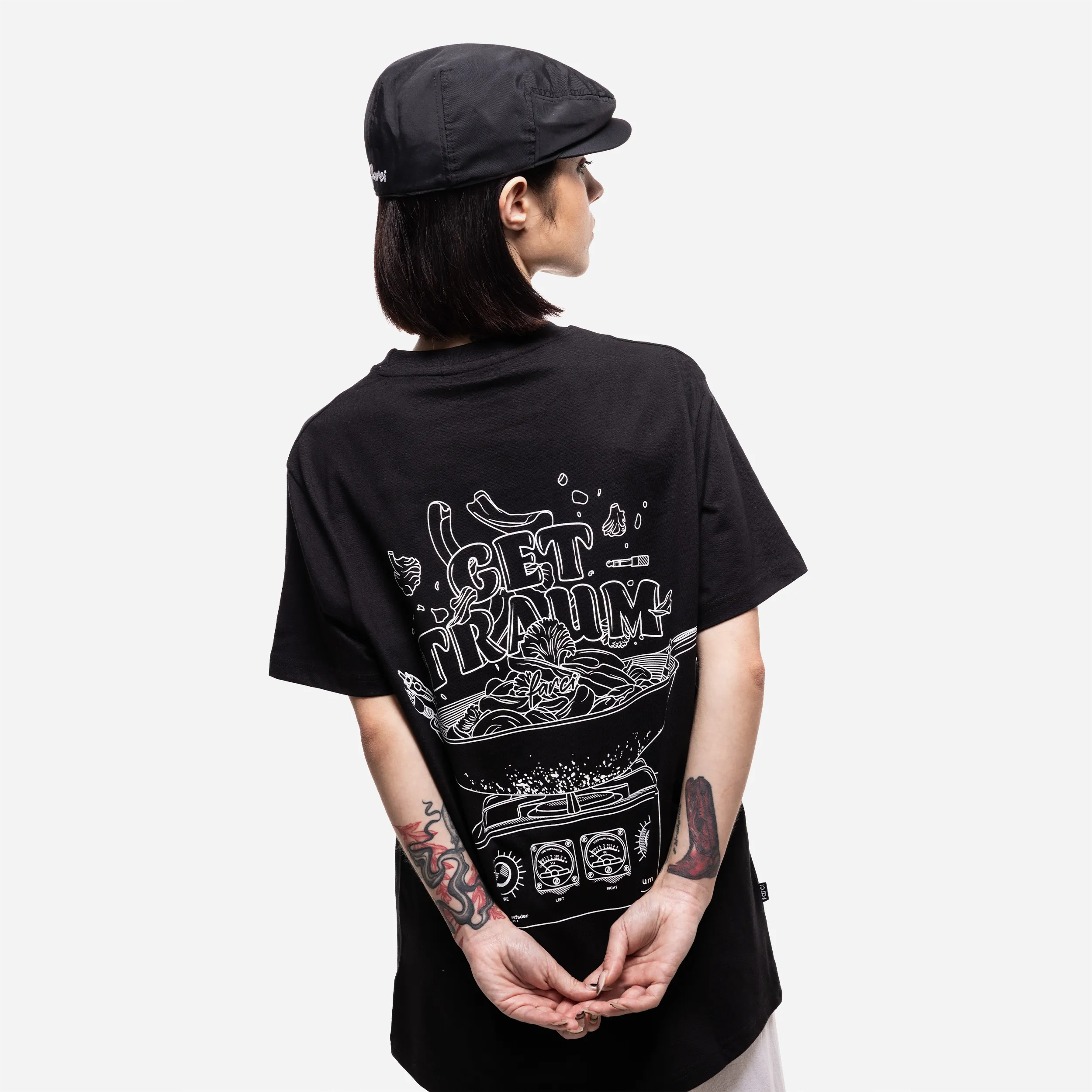 T-shirt Farci x Traumer - Traum Tee Black (Get Traum)