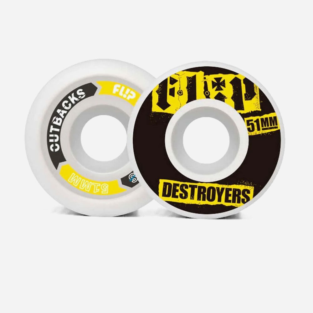 Flip skateboards - Destroyers Cutback Wheels - Black