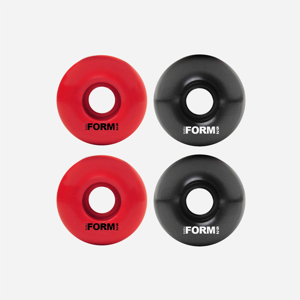 Form - Skateboards Wheels - Red / Black