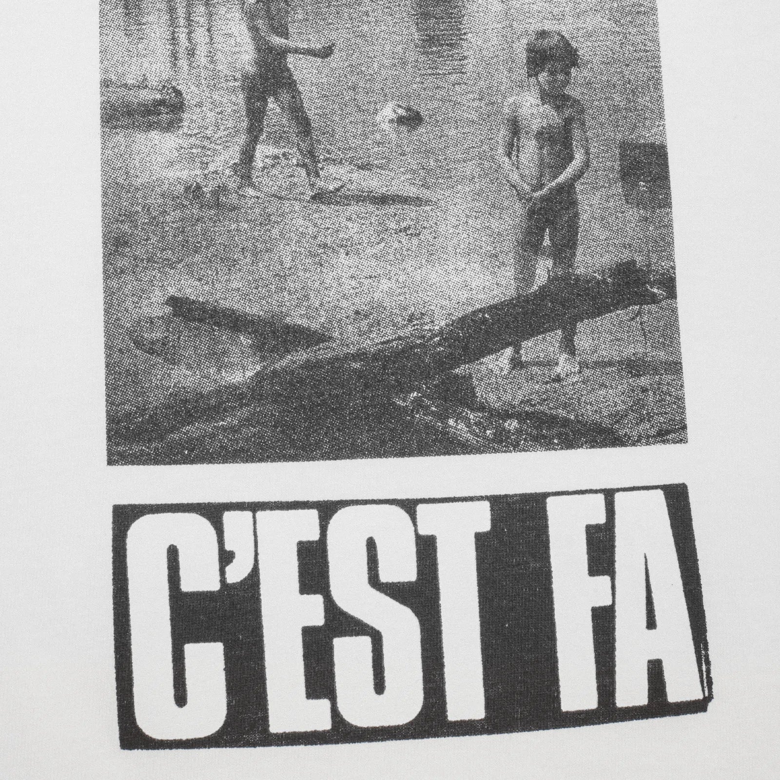 Fucking Awesome - C'est FA Short Sleeve Tee - White