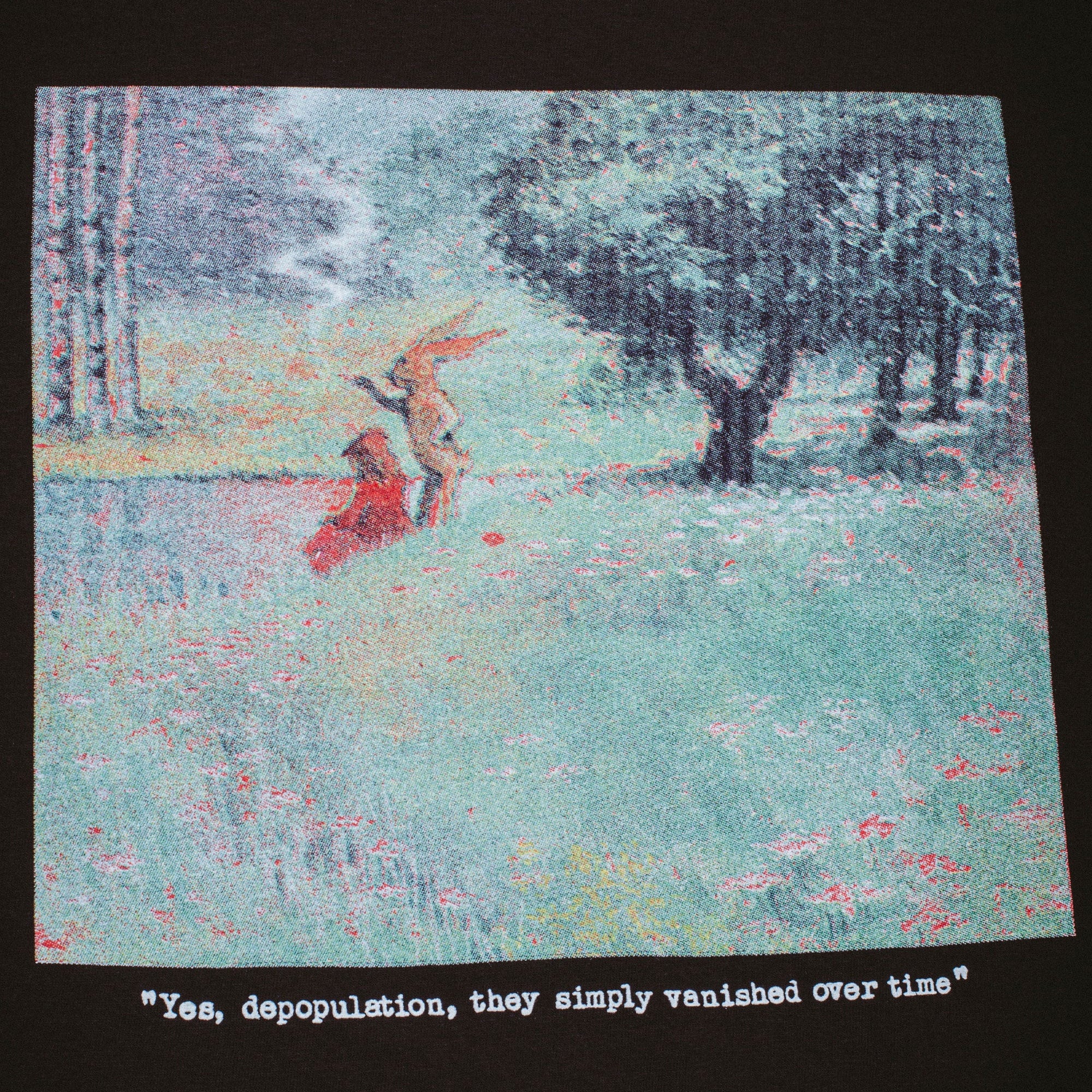 Fucking Awesome - Depopulation Short Sleeve Tee  - Black