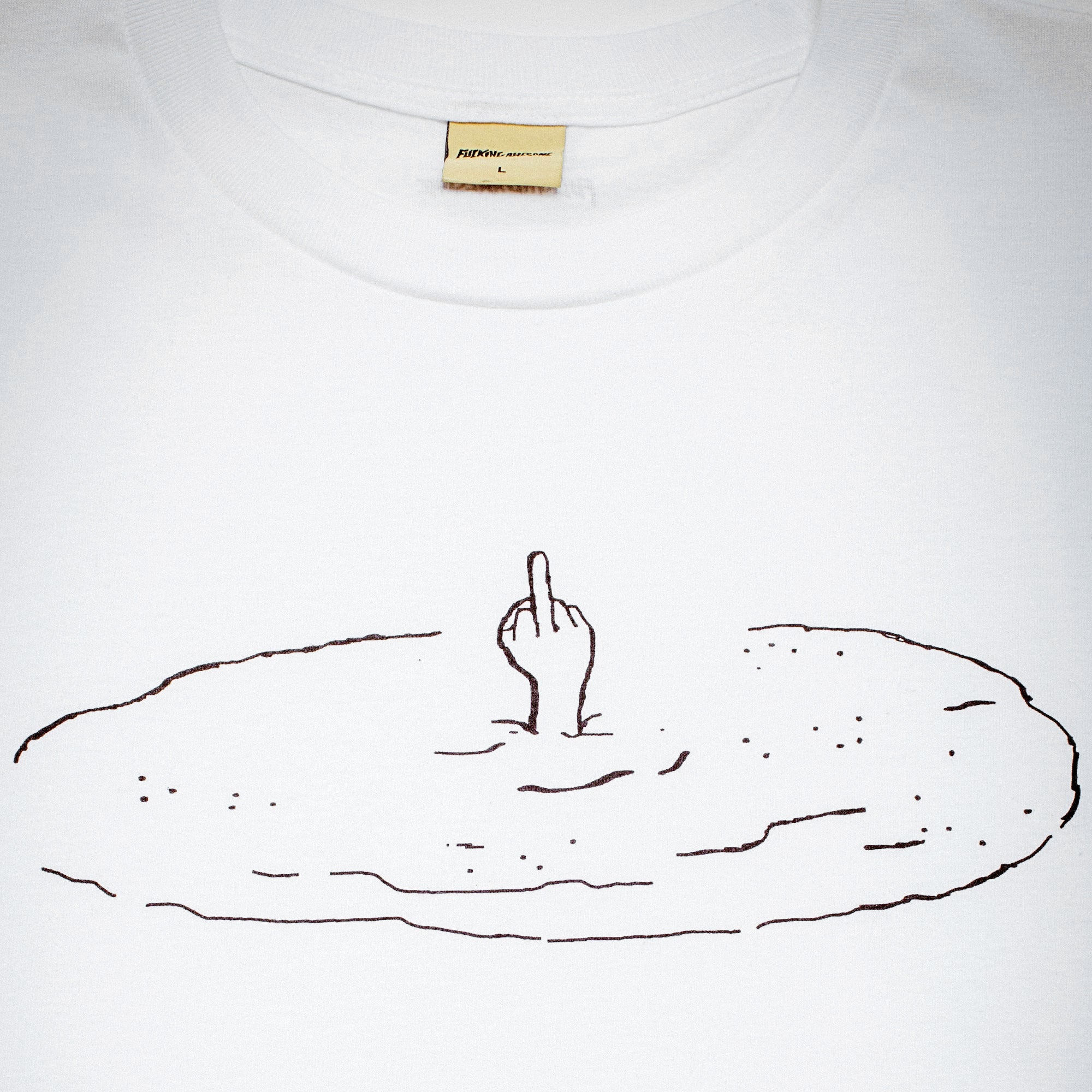 Fucking Awesome - Fuck The World Tee - White