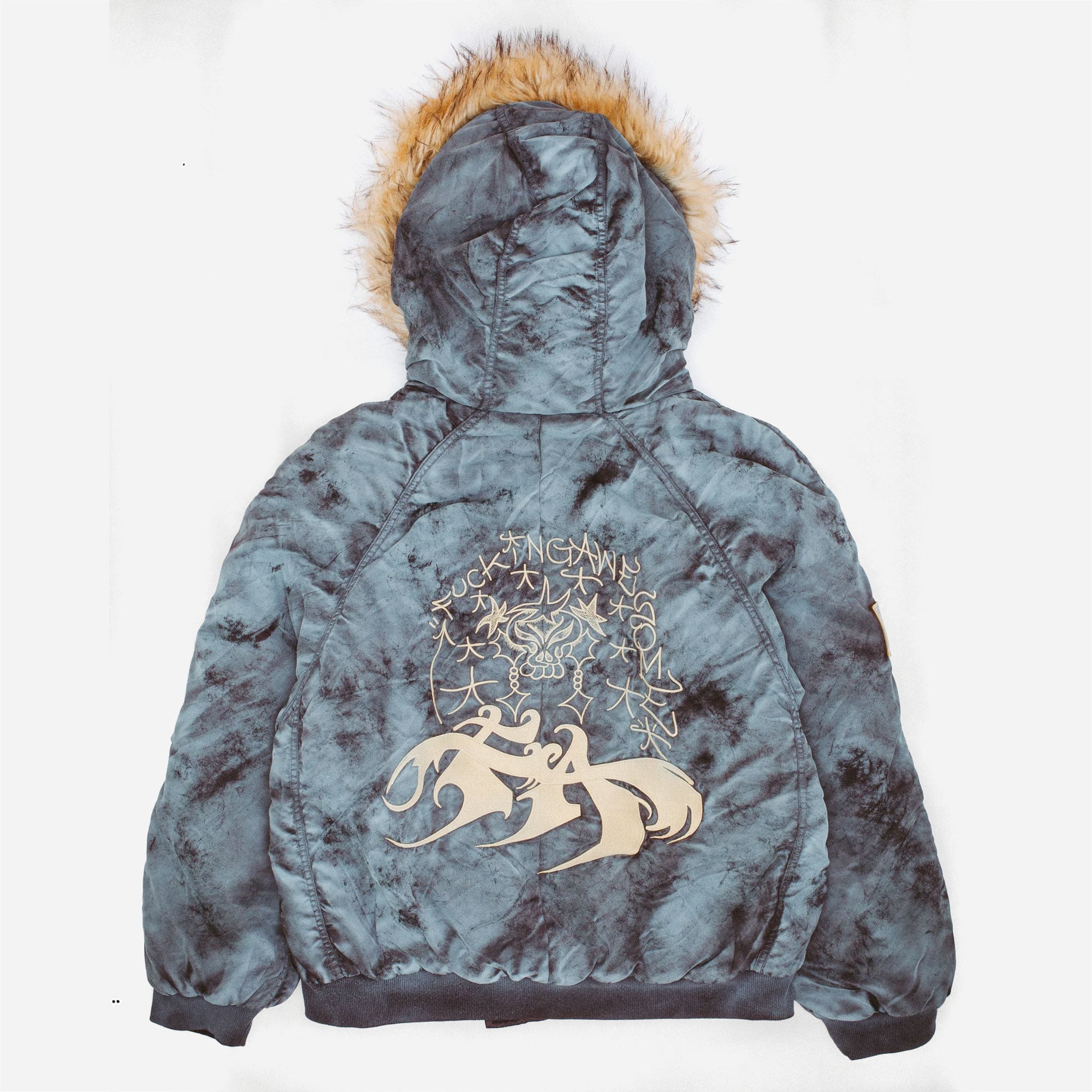 Fucking Awesome - Savie Hooded Bomber Jacket - Black
