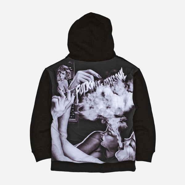 Fucking Awesome Smoke Hoodie - Black