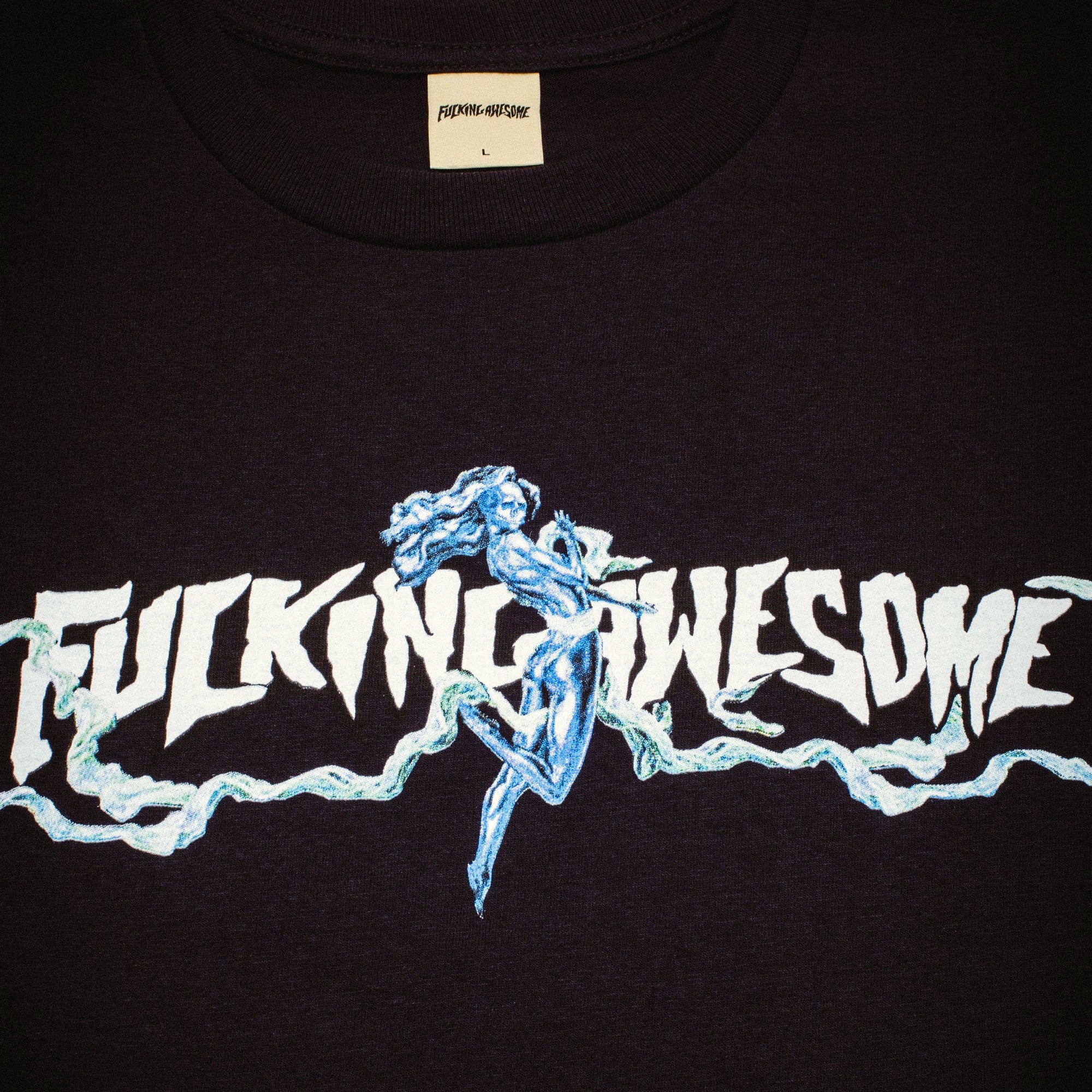 Fucking Awesome - Baskin Ribbons Tee - Black