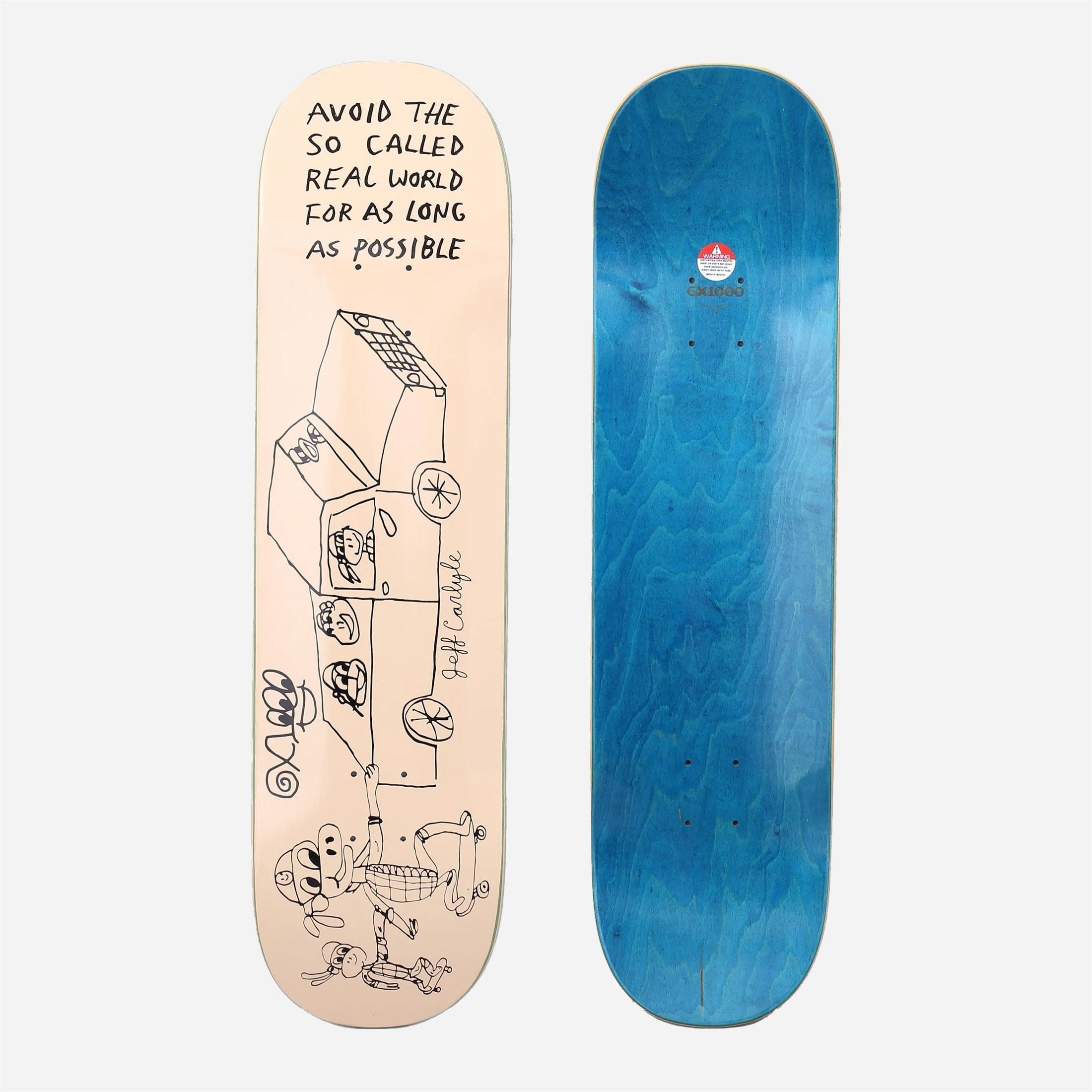 GX1000 - Avoid Jeff Carlyle Deck - Peach