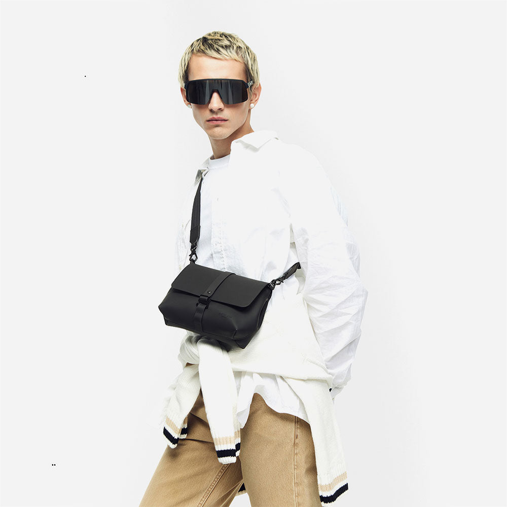 Gaston Luga - Spläsh Crossbody Bag - Black
