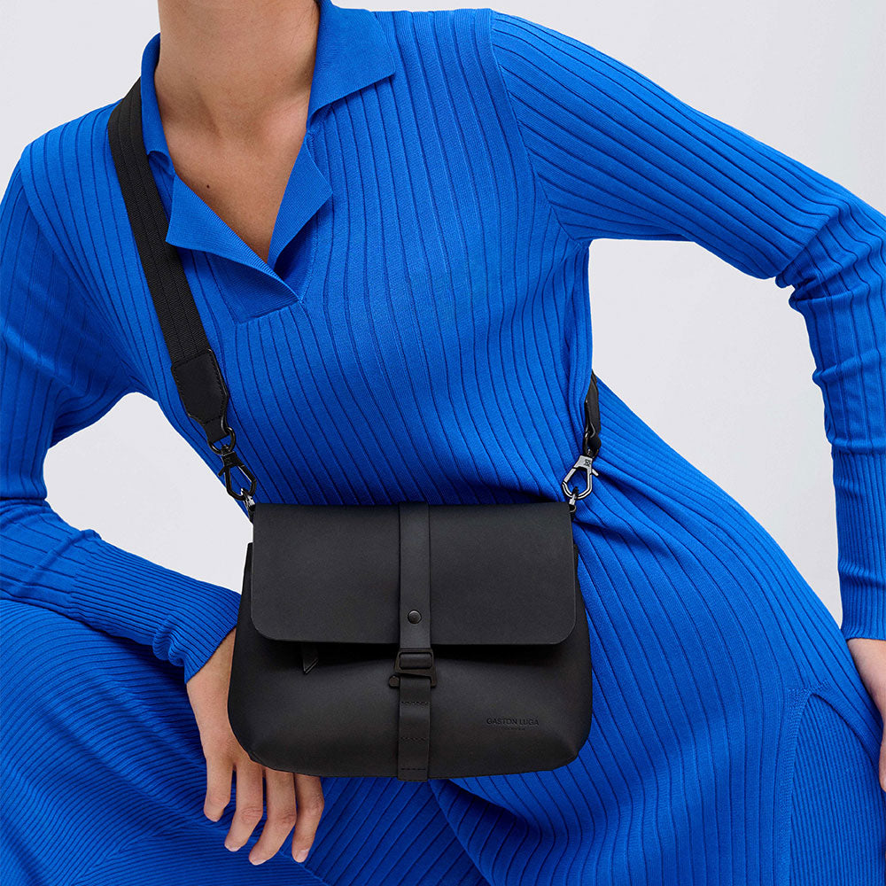 Gaston Luga - Spläsh Crossbody Bag - Black