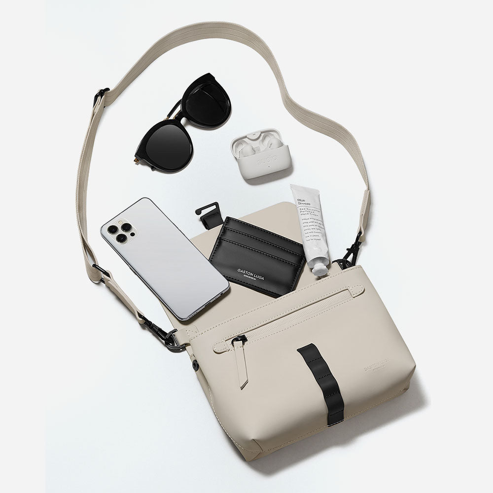 Gaston Luga - Spläsh Crossbody Bag - Cloud Cream