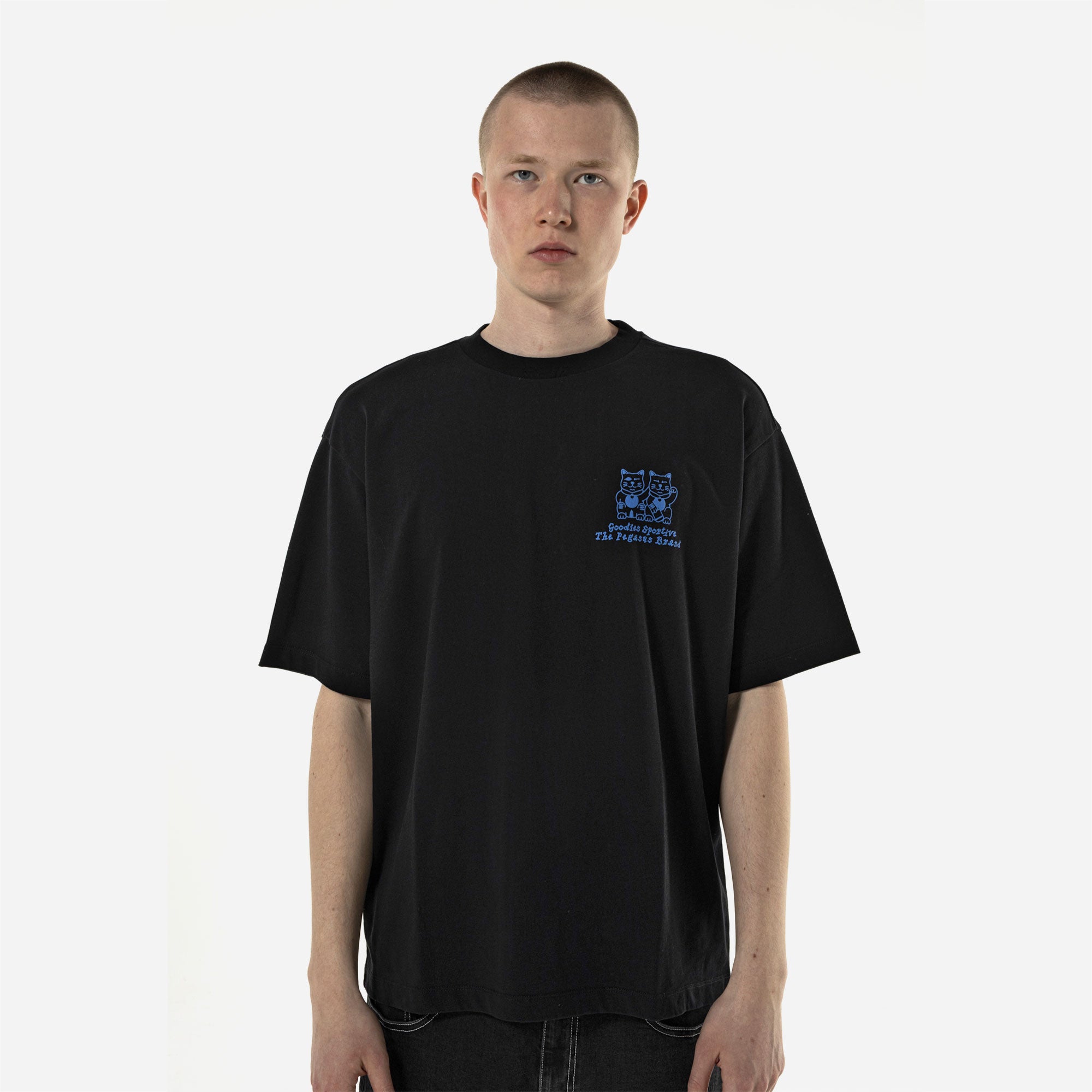 Goodies Sportive - Cats Tee - Black