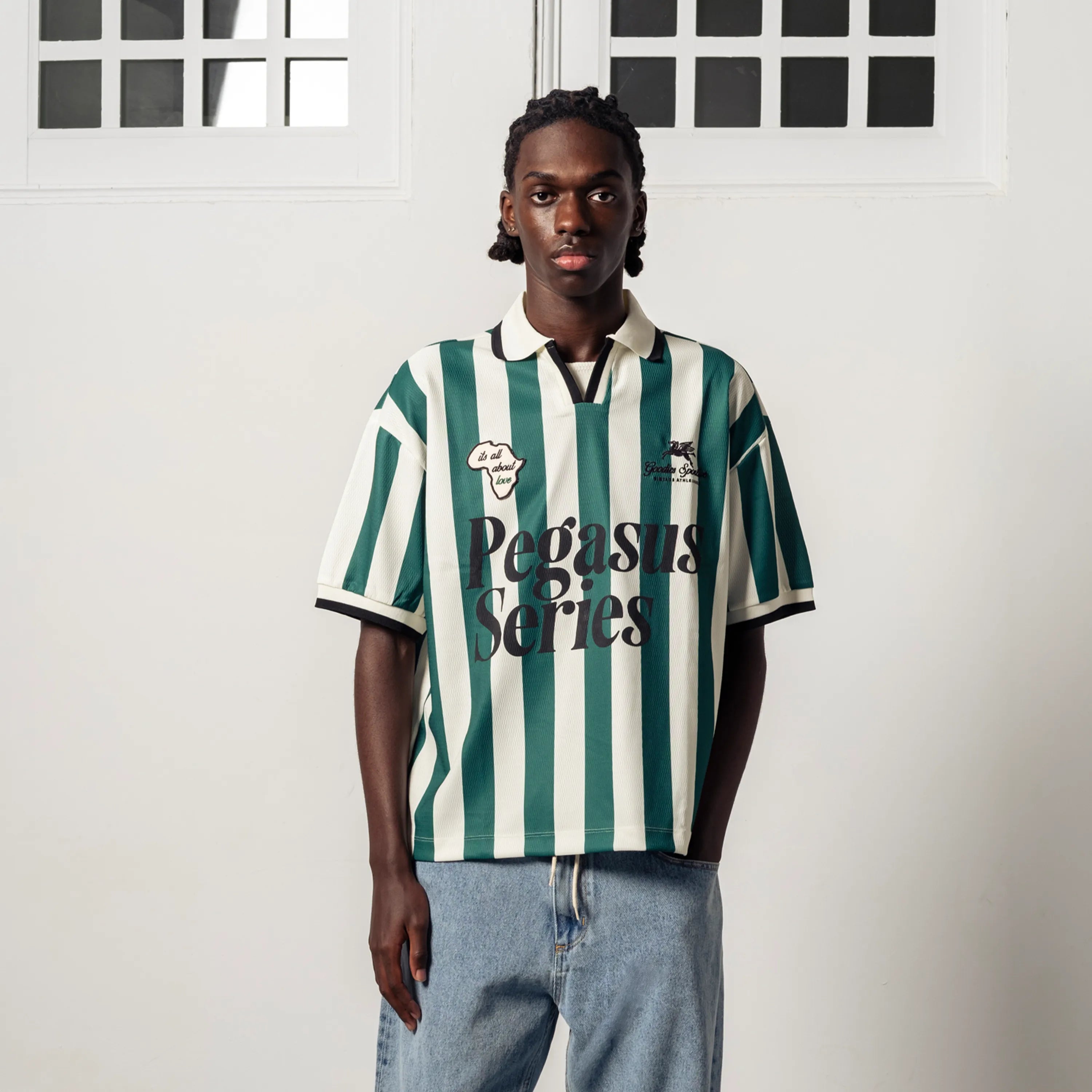 Goodies Sportive - About Football Tee Green / Ecru