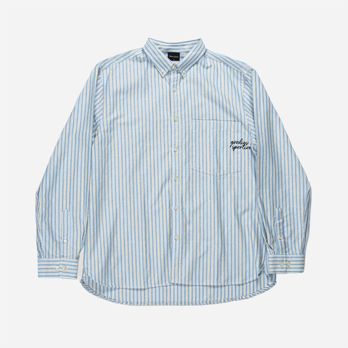 Goodies Sportive - BB Oxford Shirt - Blue / White