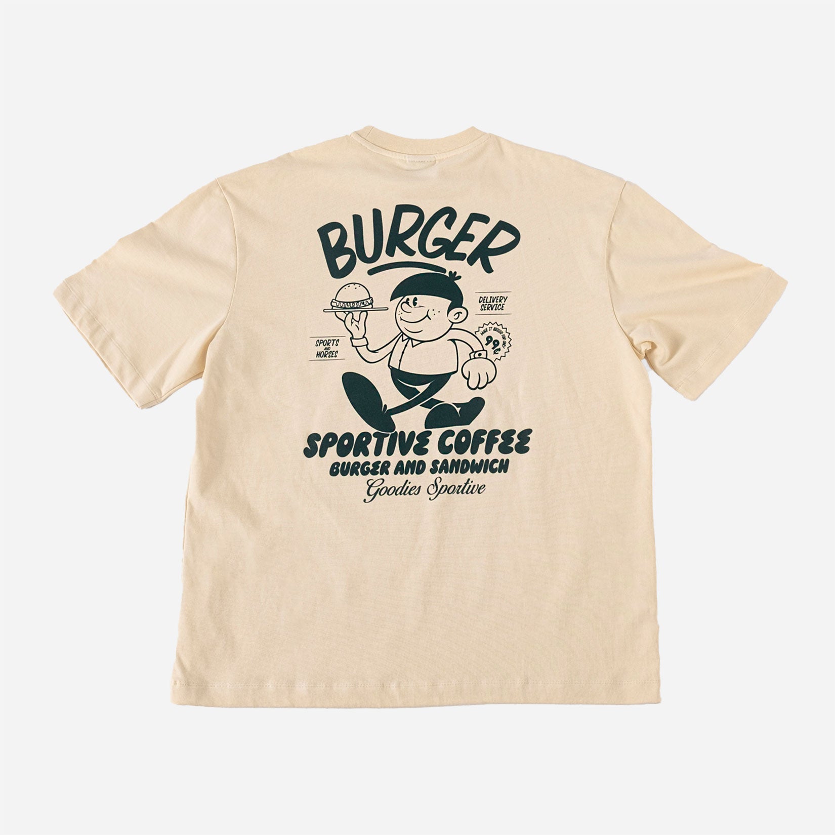 Goodies Sportive - Beurger Tee 290gms - Butter