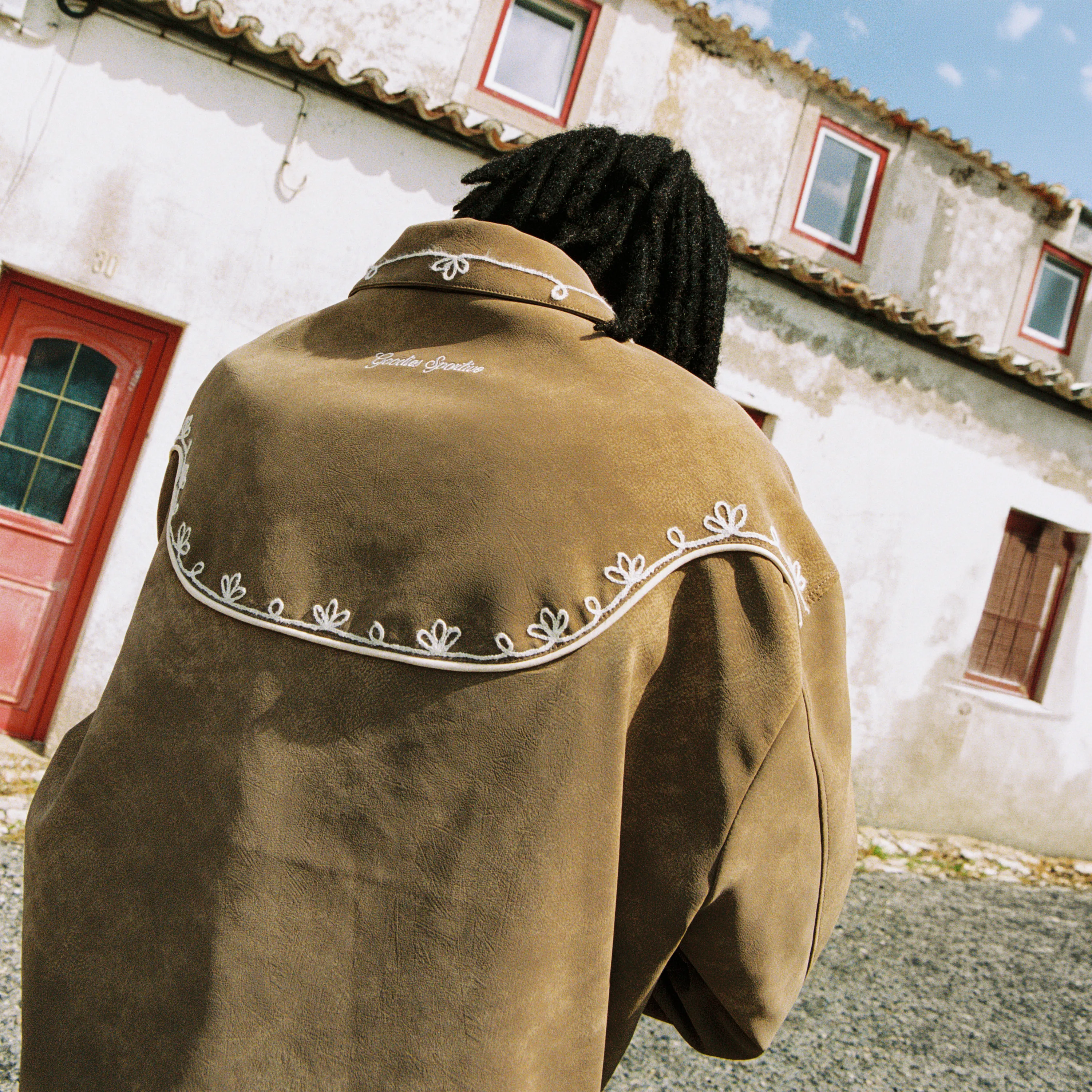 Veste Goodies Sportive Camel Premium Jacket Marron