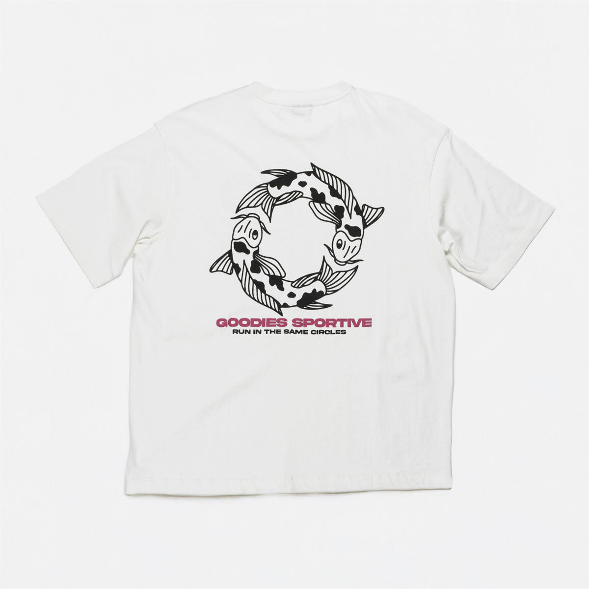 Goodies Sportive - Carp Tee - White