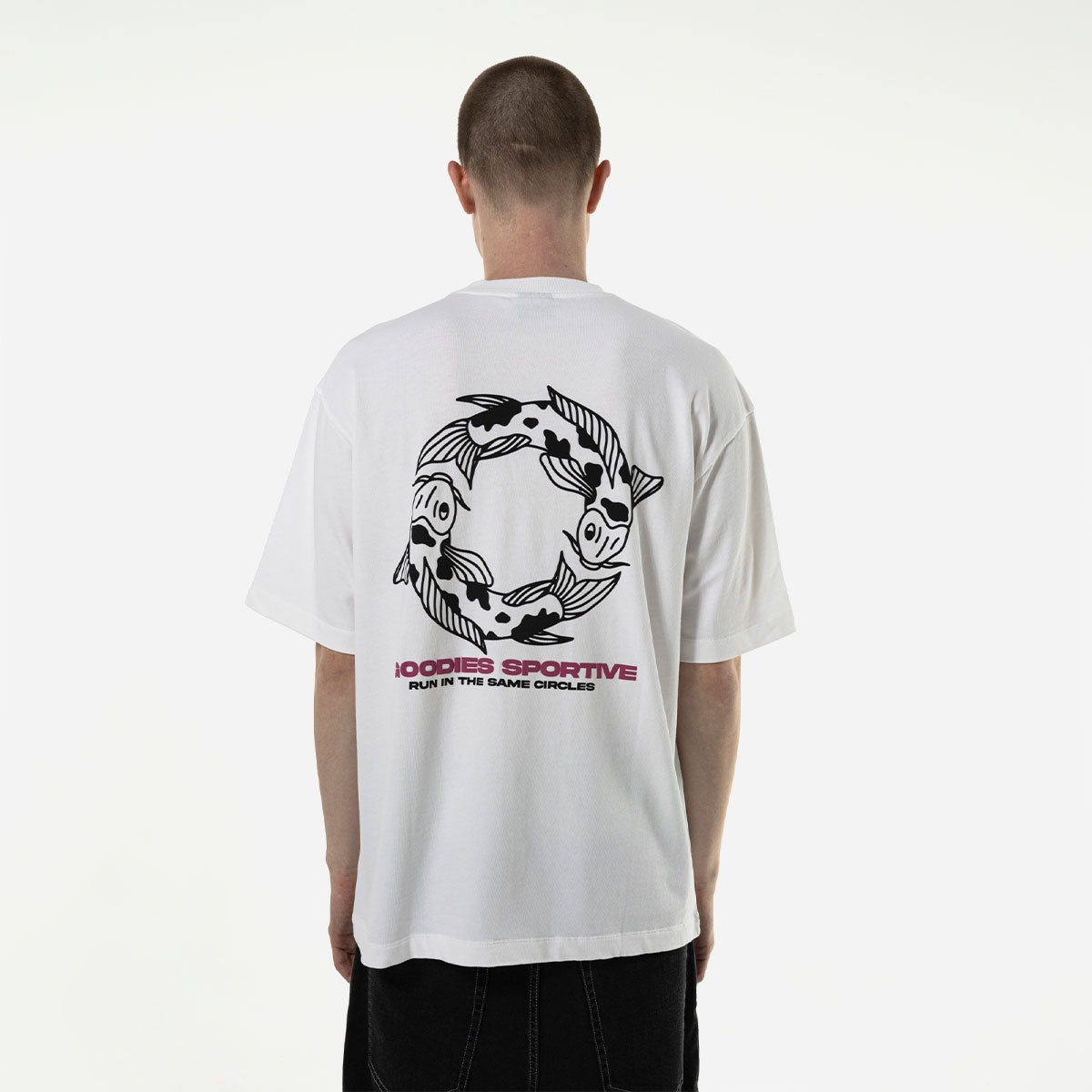 Goodies Sportive - Carp Tee - White