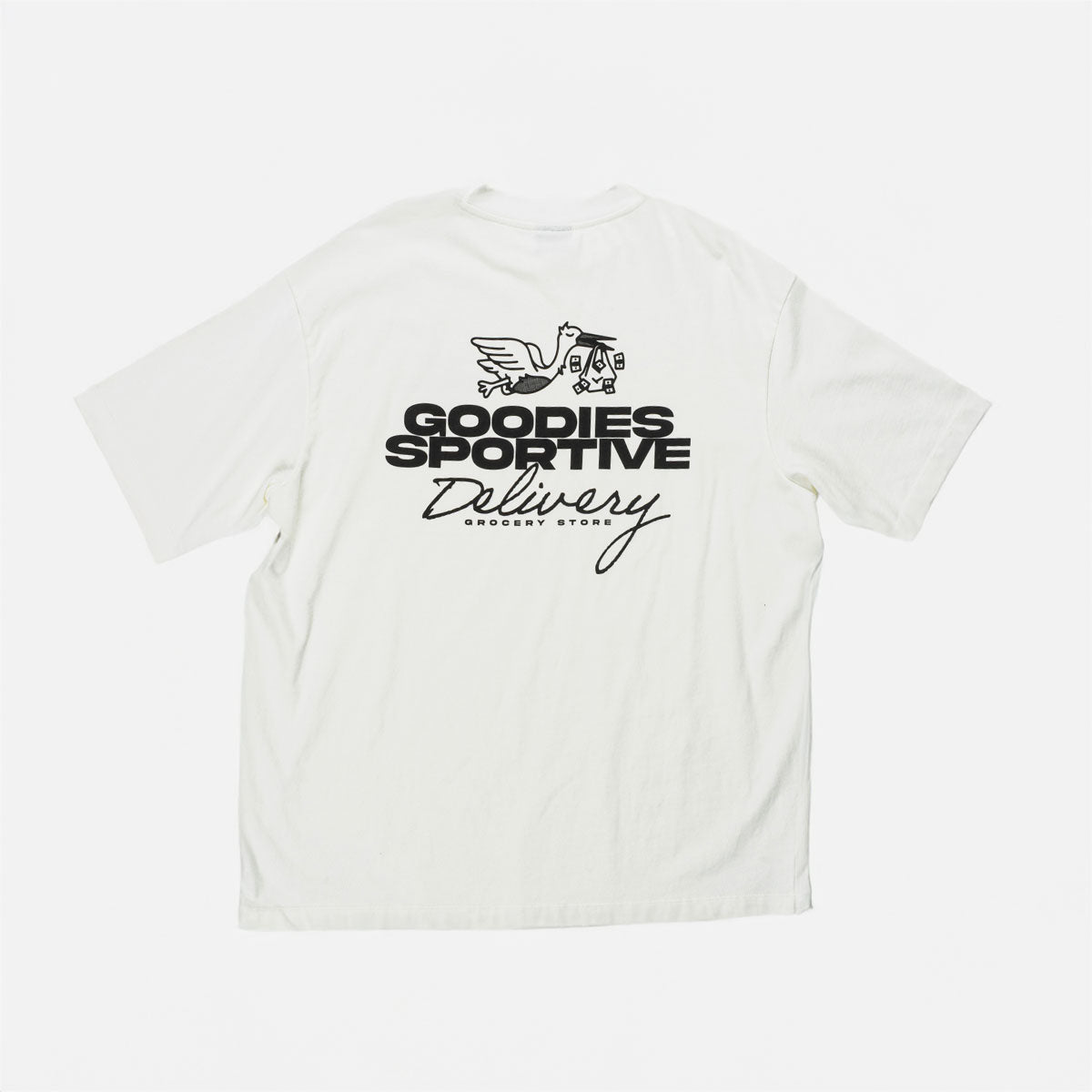 Goodies Sportive - Delivery Tee - White