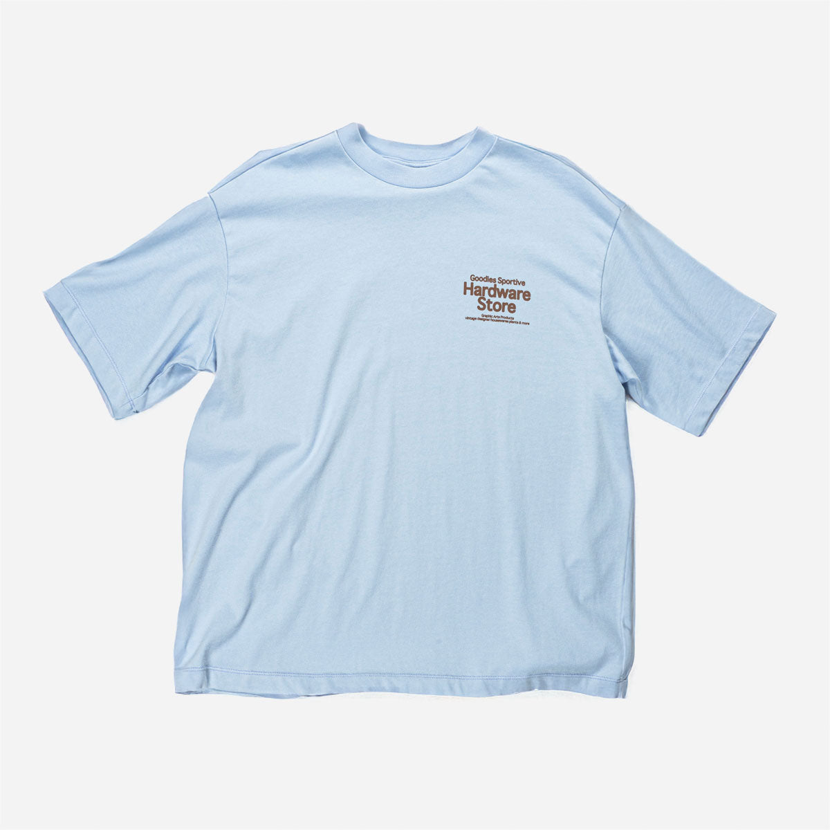 Goodies Sportive - Hardware Store Tee - Blue / Brown