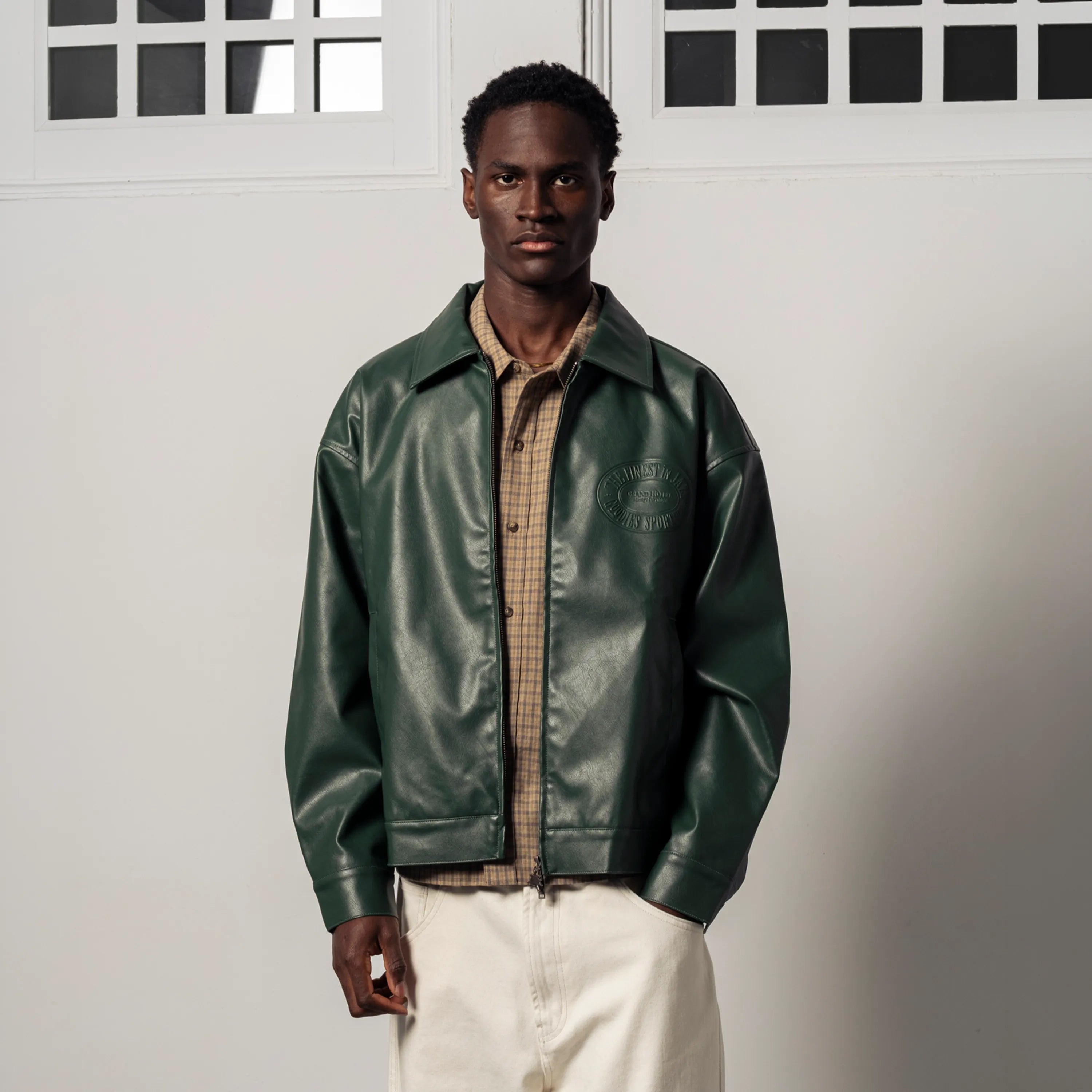 Veste Goodies Sportive - Jasper Eco-Leather Green