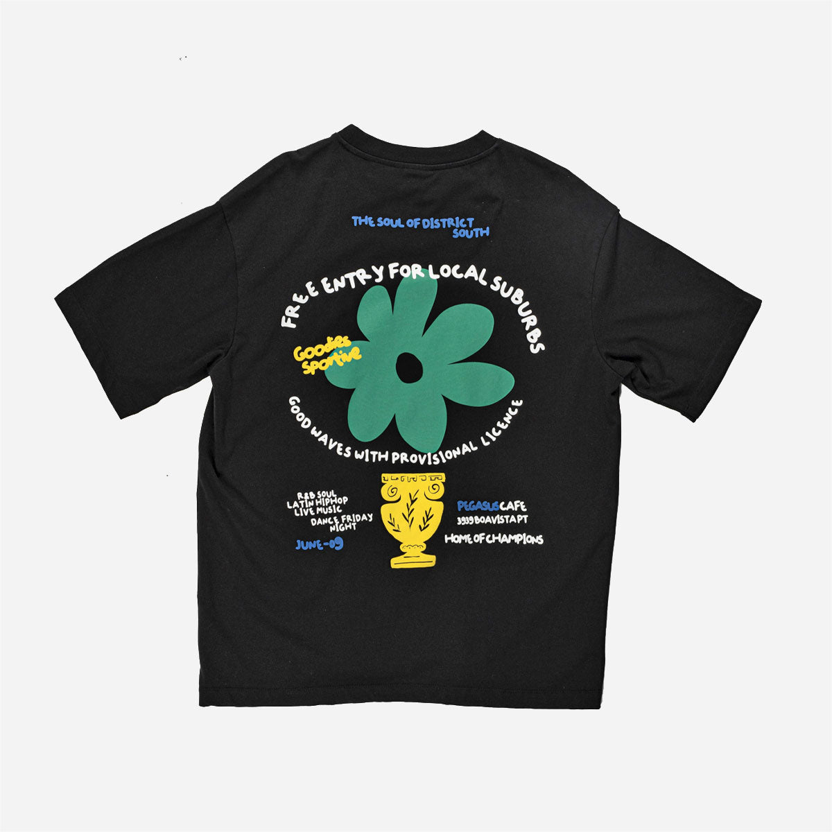 Goodies Sportive - Local Suburbs Tee - Black