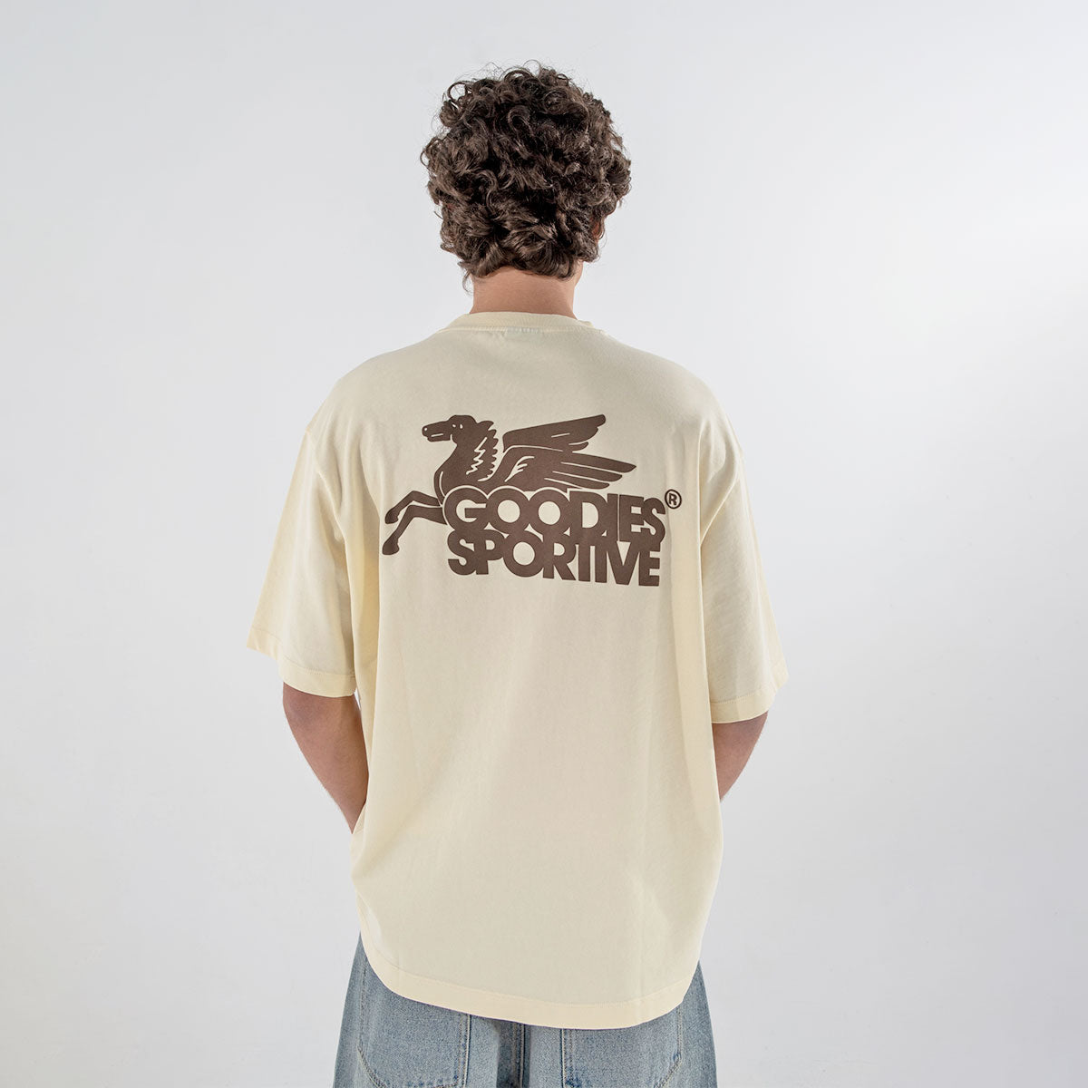 Goodies Sportive - New Pegasus Tee - Butter