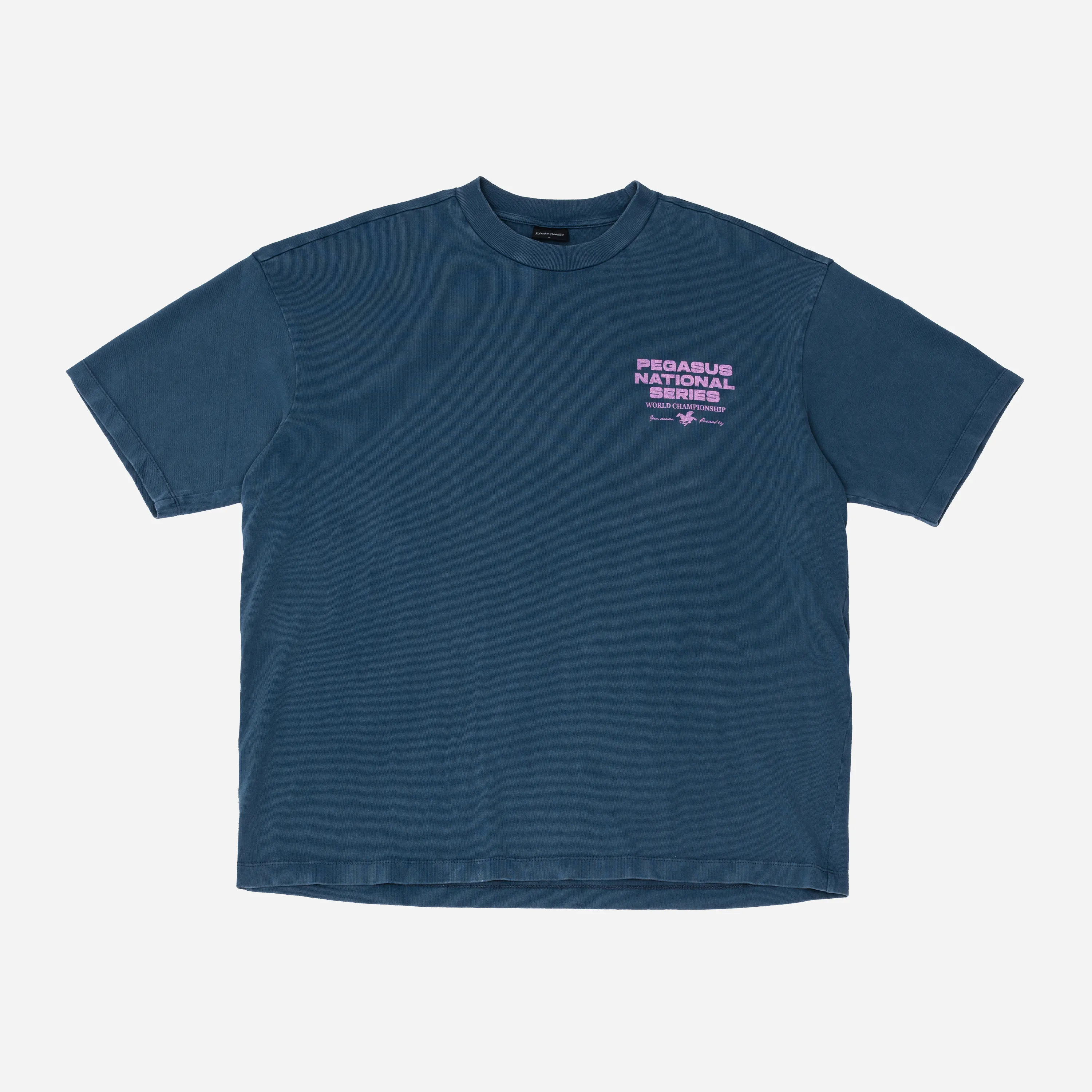 Goodies Sportive Pegasus Series T-shirt - Blue / Pink Fadeout