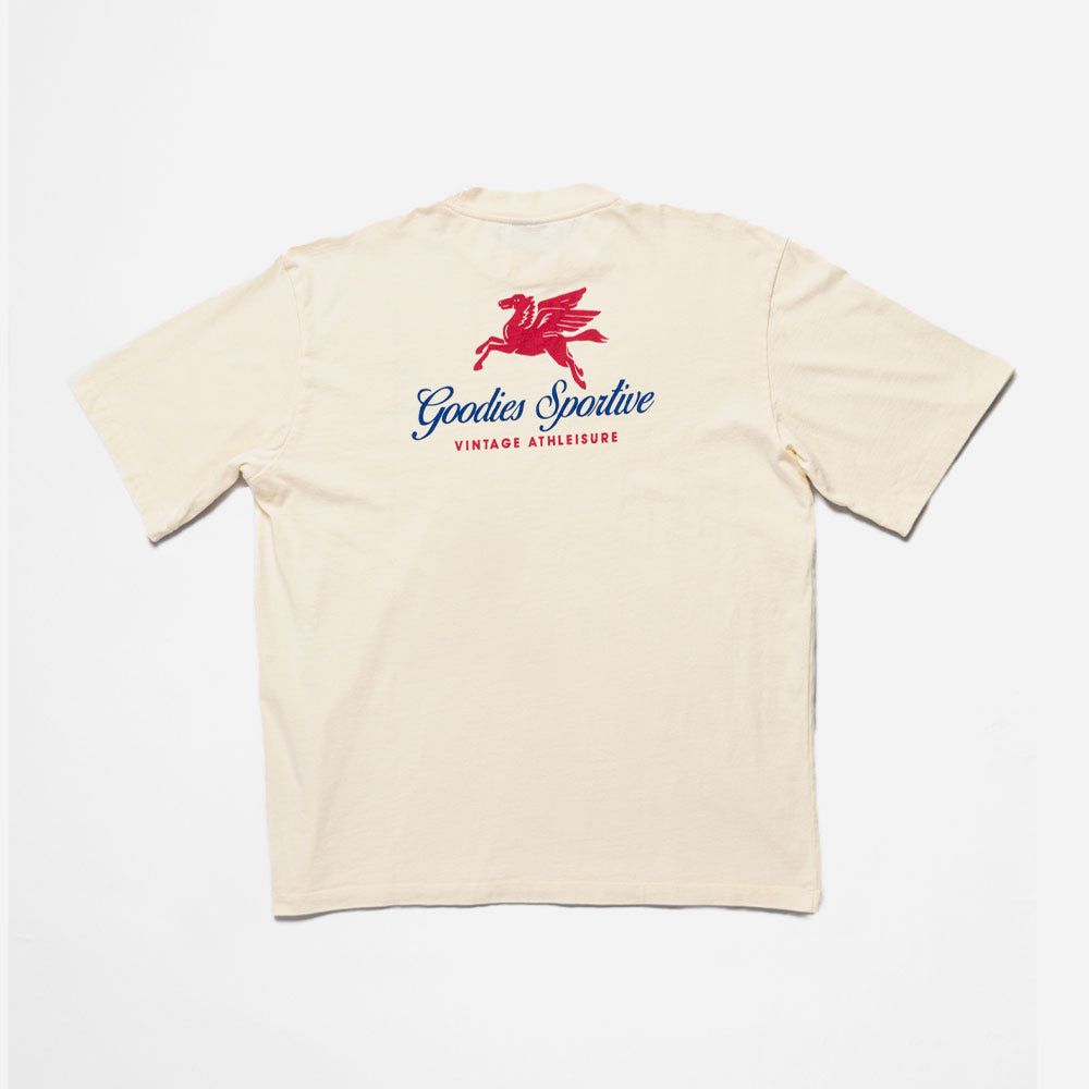 Goodies Sportive - Pegasus Tee - Butter