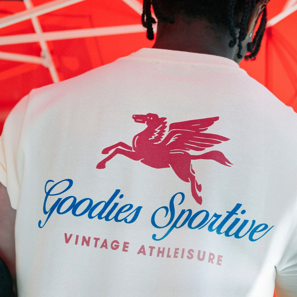 Goodies Sportive - Pegasus Tee - Butter