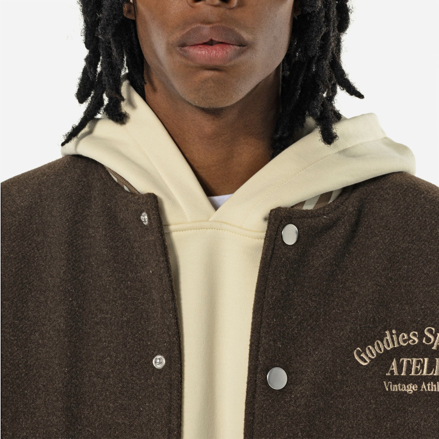 Goodies Sportive - Praliné Pegasus Varsity - Brown / Butter