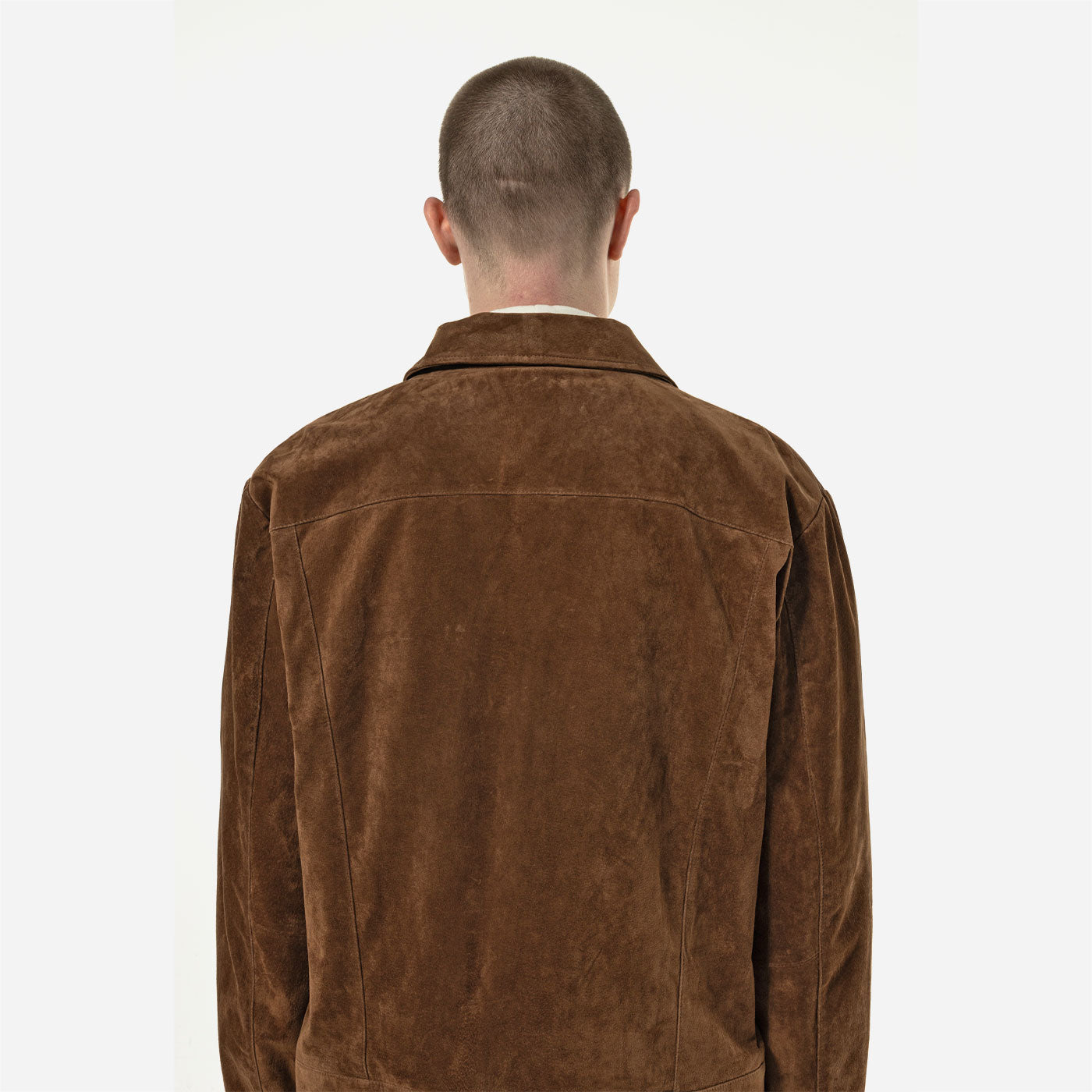 Goodies Sportive - Premium Kombu Real Suede Jacket - Brown