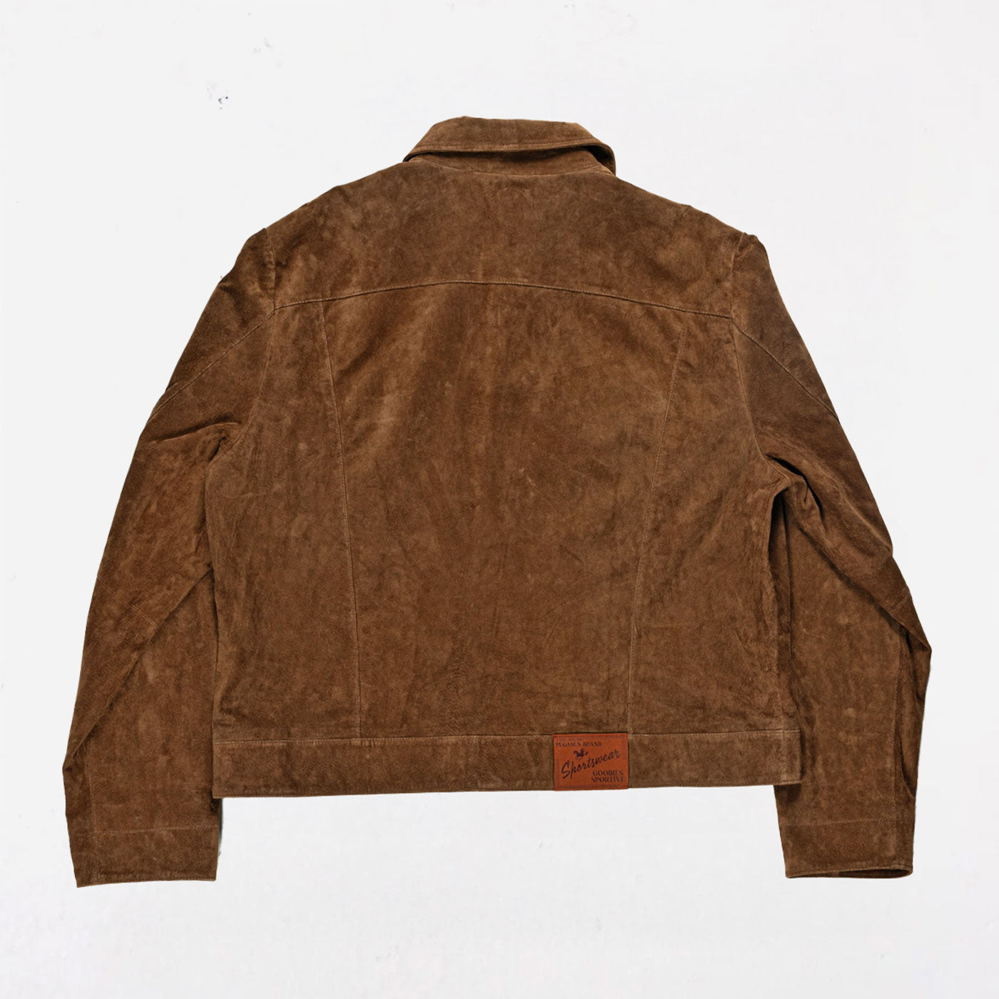 Goodies Sportive - Premium Kombu Real Suede Jacket - Brown