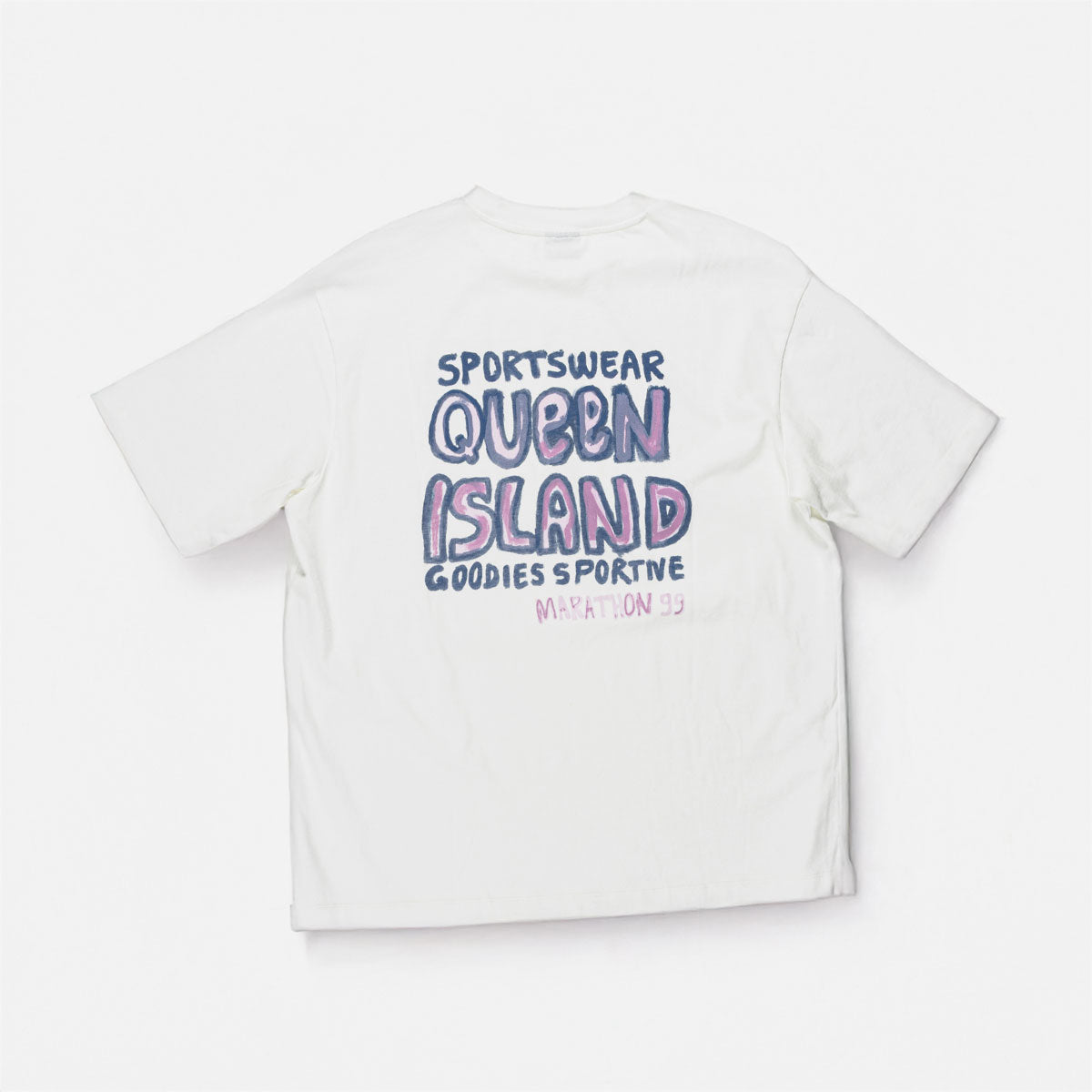 Goodies Sportive - Queen Island Tee - White