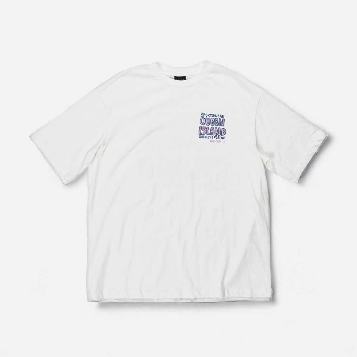 Goodies Sportive - Queen Island Tee - White