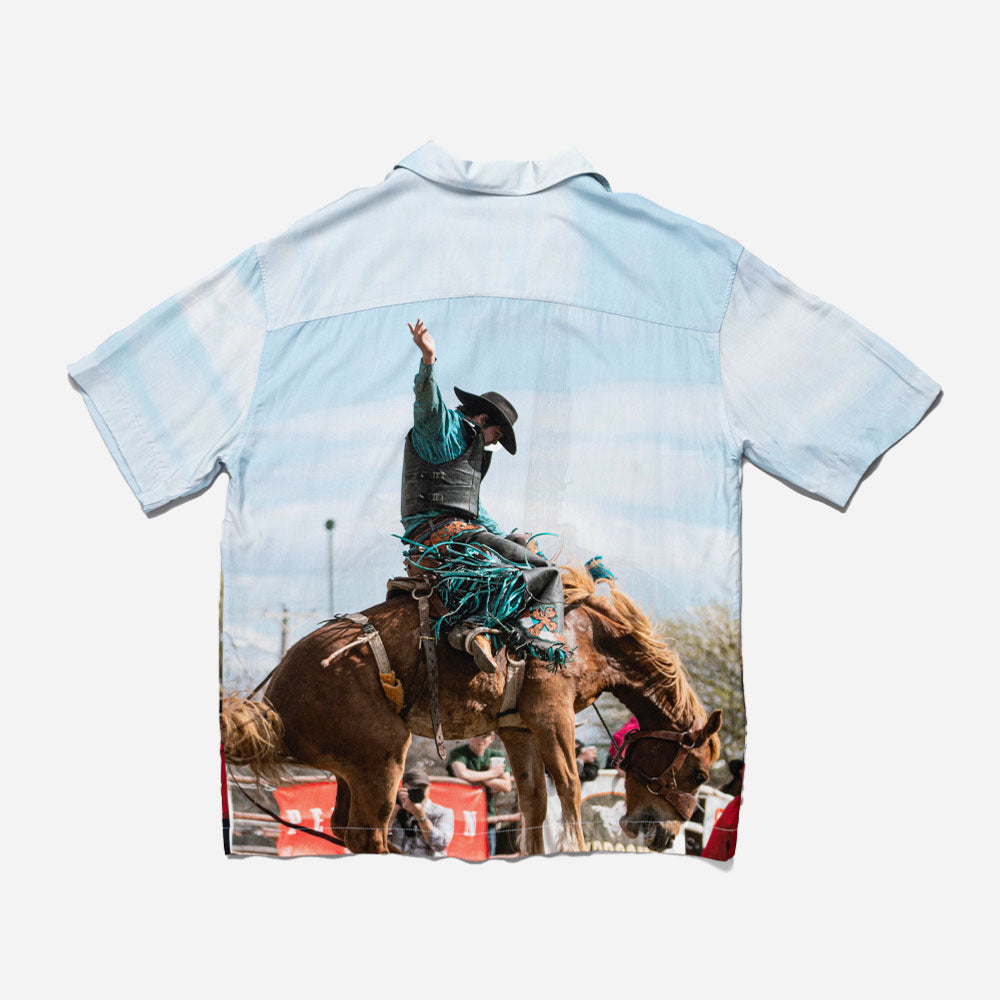 GOODIES SPORTIVE - COWBOY VISCOSE SHIRT - Multicolor