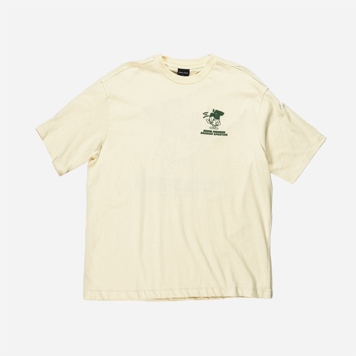 Goodies Sportive - Social Smokers Tee - Butter