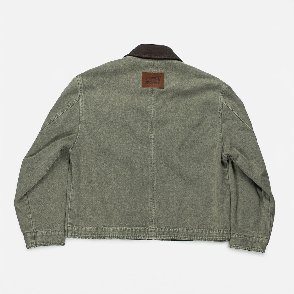 Goodies Sportive - Thyme Jacket Vintage Effect - Green