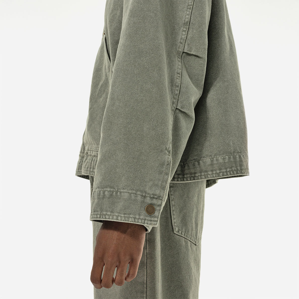 Goodies Sportive - Thyme Jacket Vintage Effect - Green