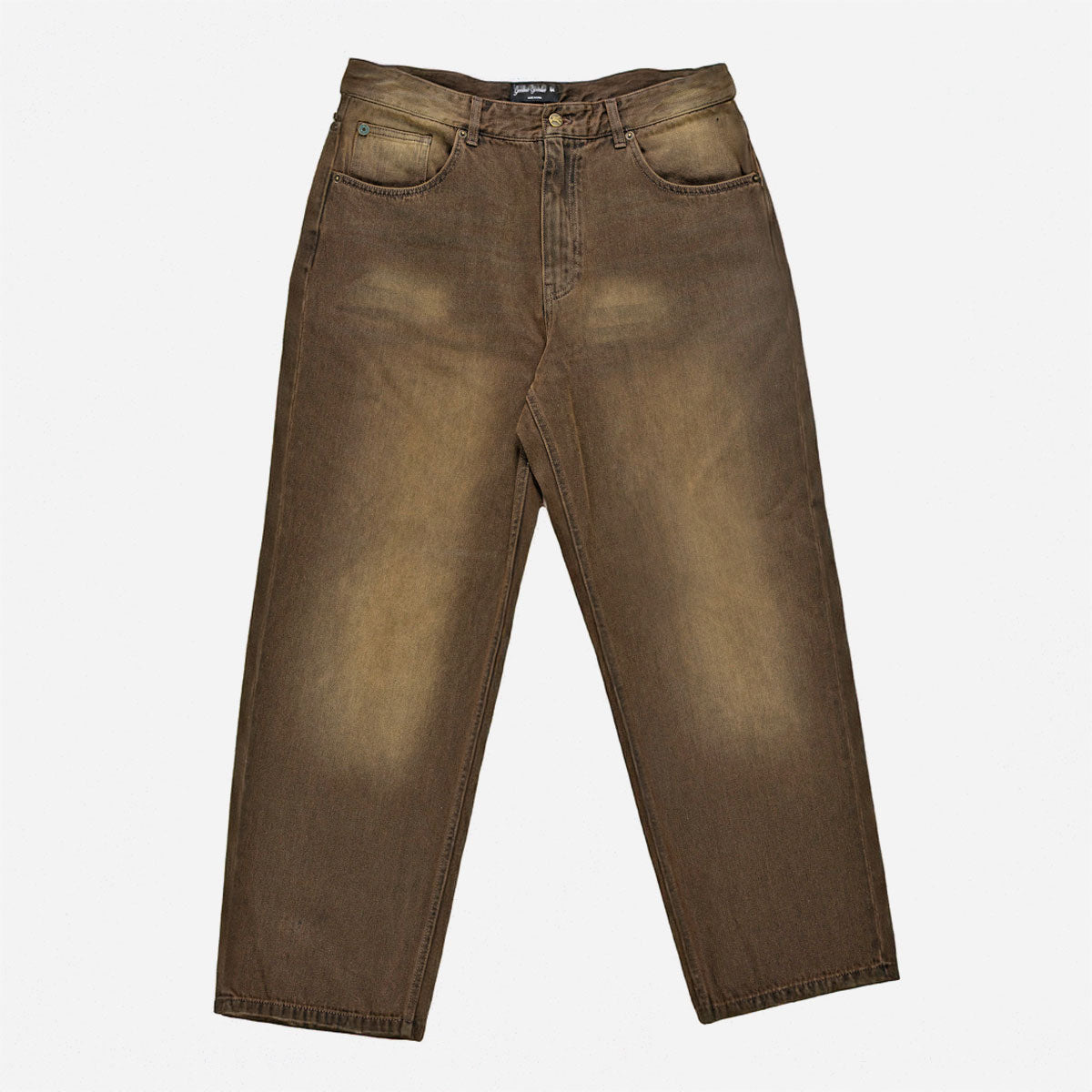Goodies Sportive - Tobacco Wide Leg Pants - Brown