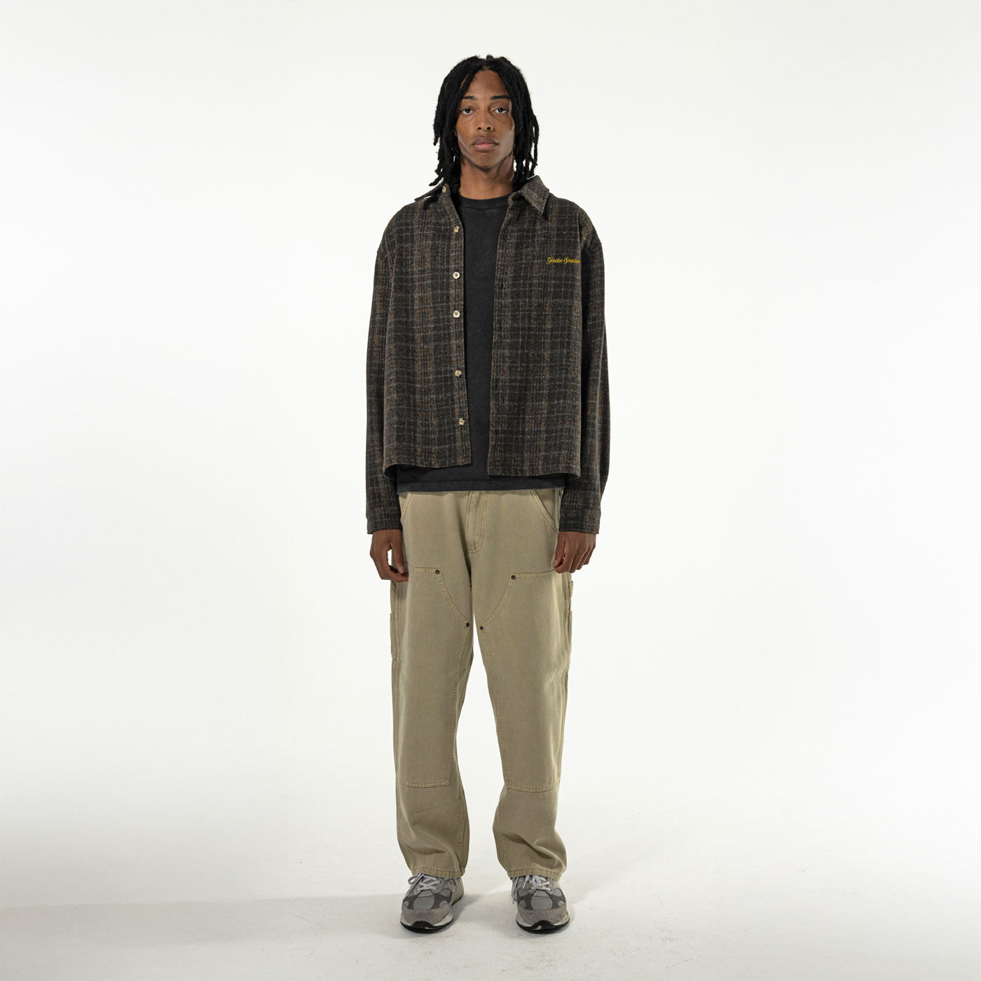 Goodies Sportive - Toffee Washed Shirt - Brown