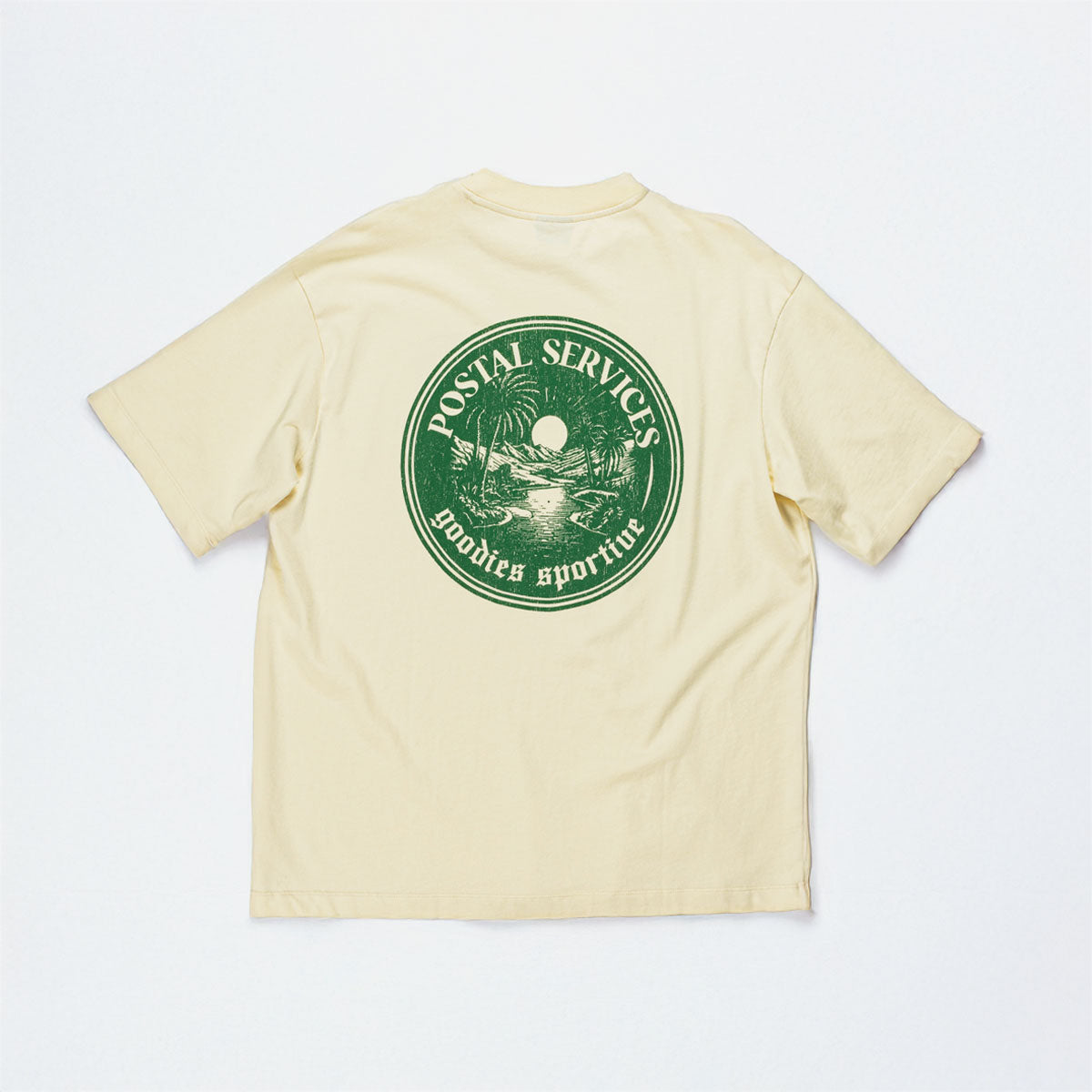 Goodies Sportive - Vintage Postal Service Tee - Butter