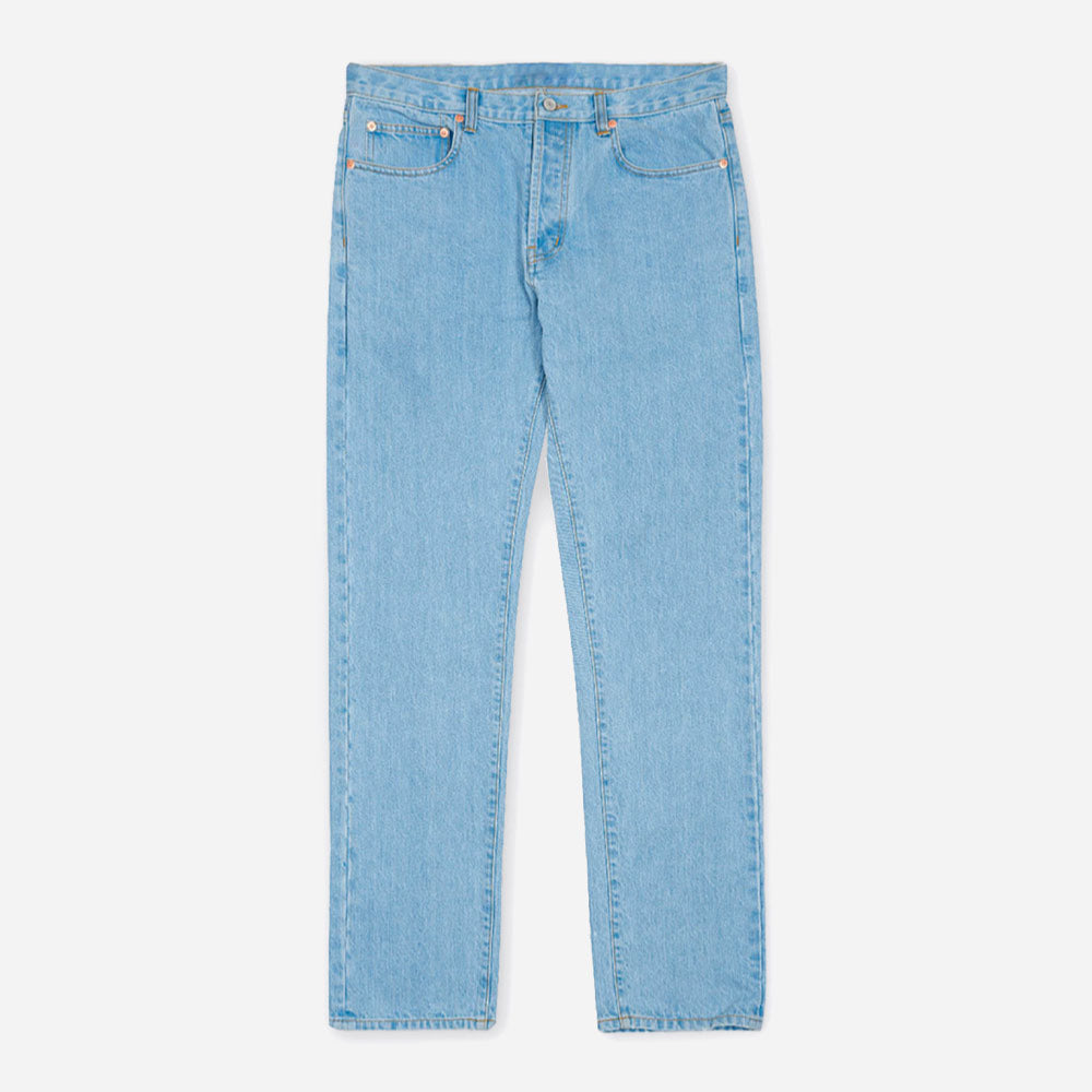 GOODIES SPORTIVE - WIDE LEG JEANS - Blue