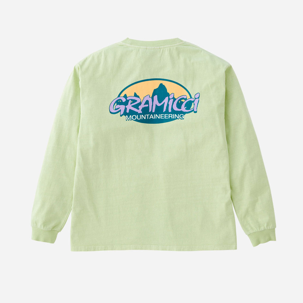 GRAMICCI - SUMMIT L-S TEE - Smoky Mint Pigment