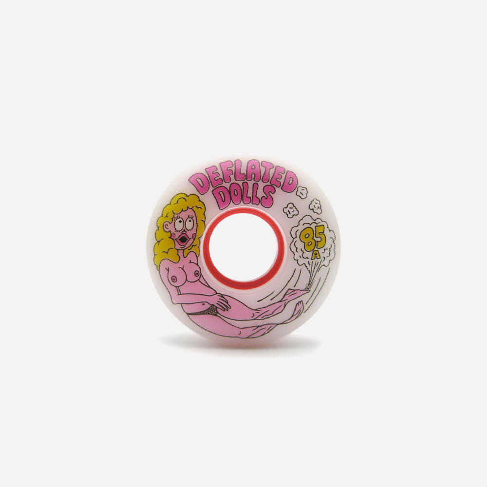 Haze Wheels - Deflated Dolls - White