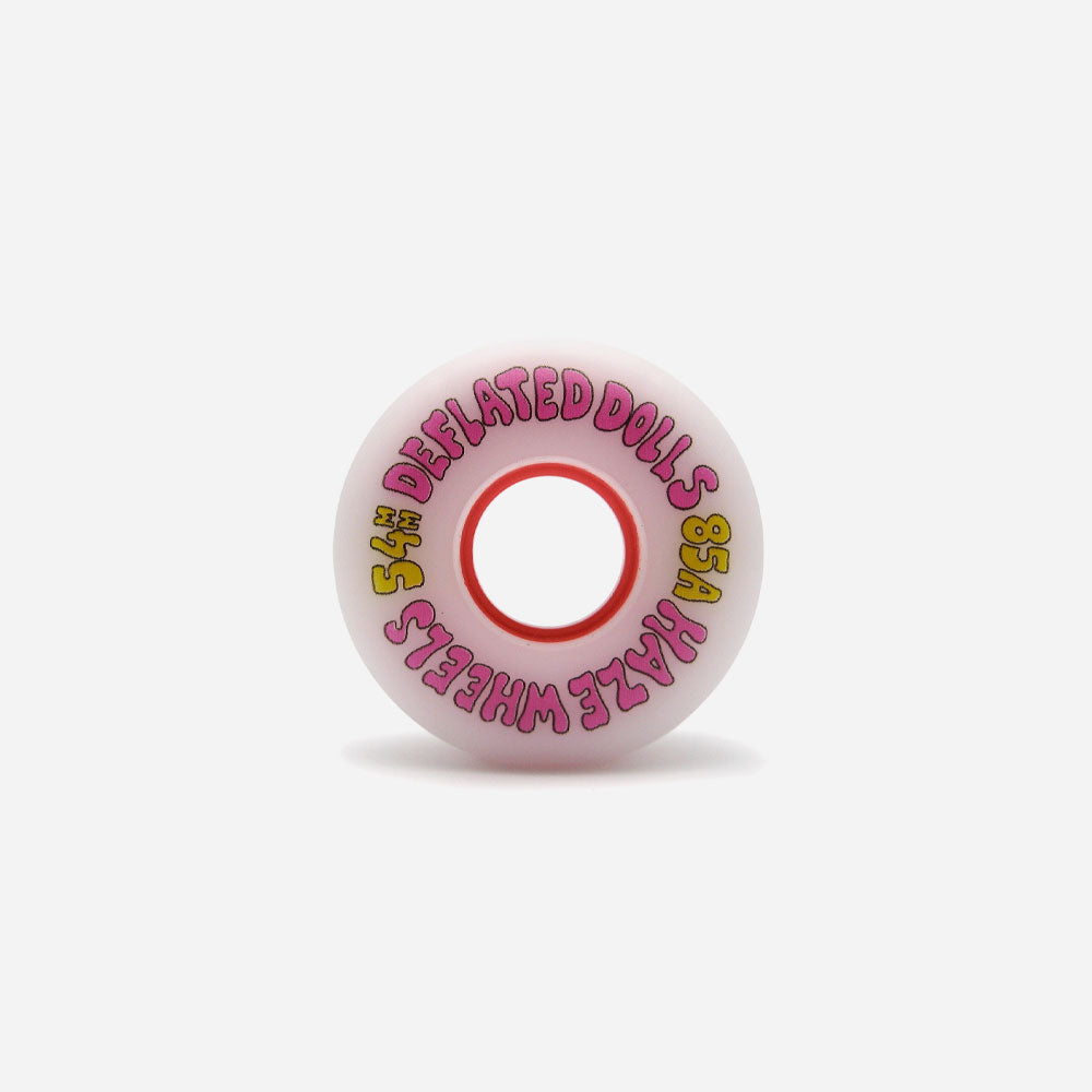 Haze Wheels - Deflated Dolls - White
