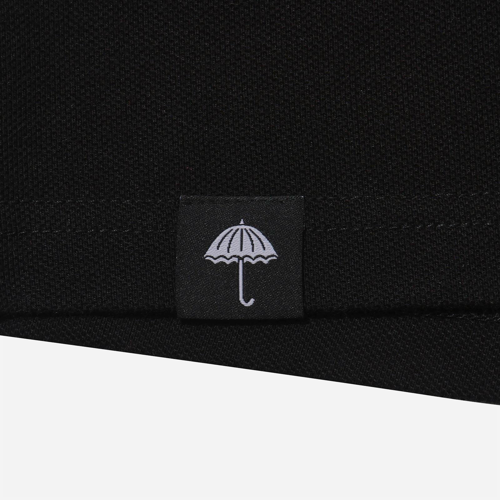 Hélas - Classic Pique LS Polo - Black