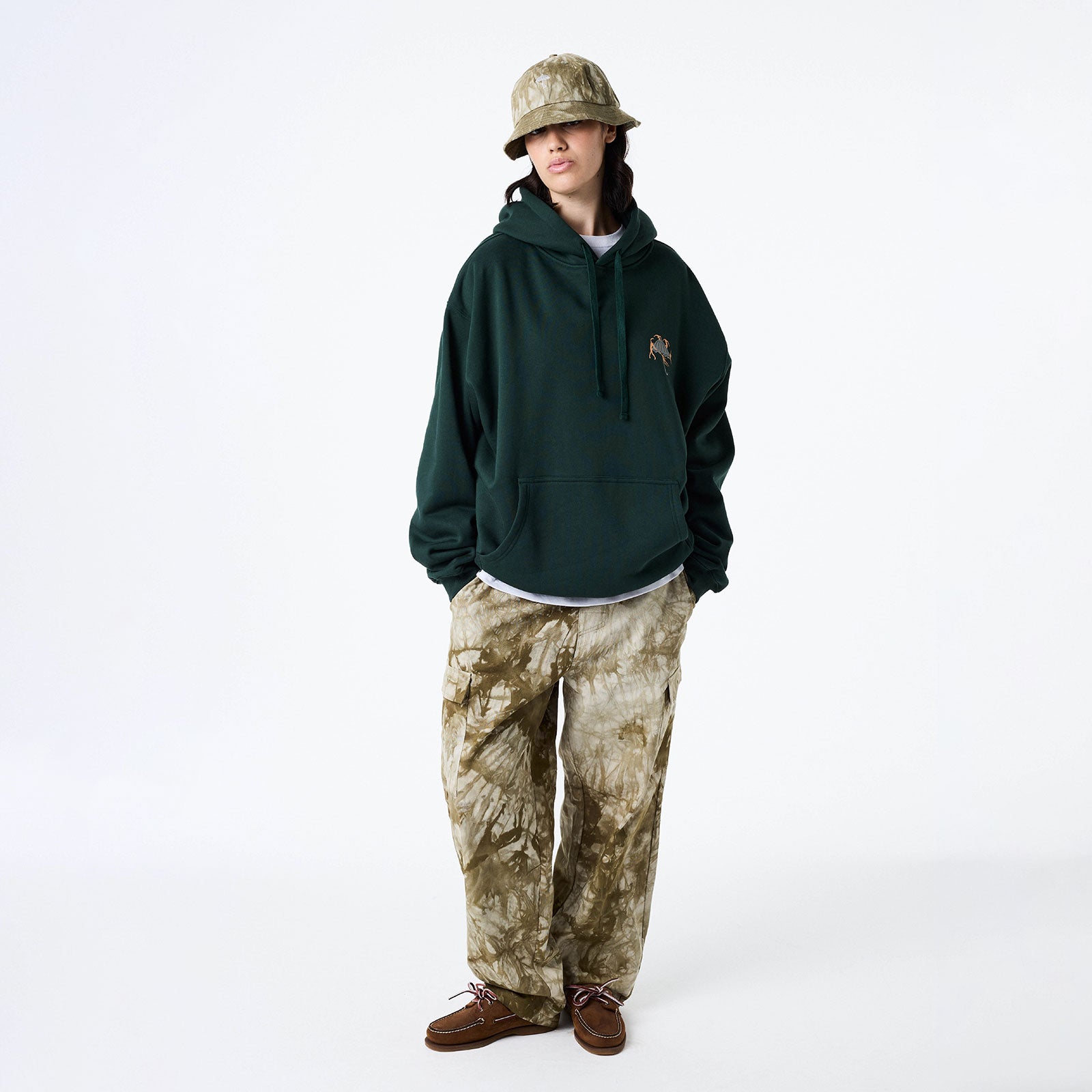 Hélas - Dancing Hoodie - Forrest Green