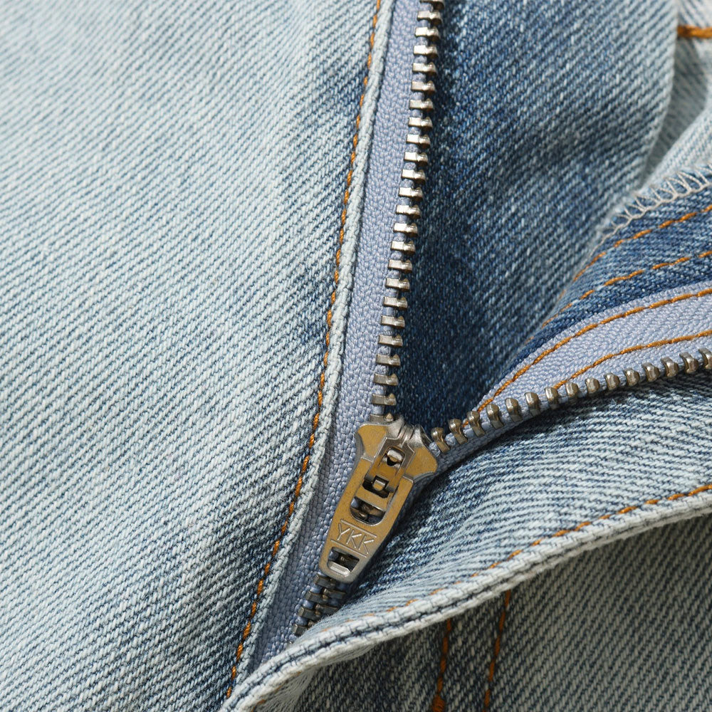 HELAS - DIEU GREC JEANS SHORT - Light Blue