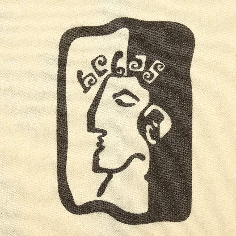 HELAS - DIEU GREC TEE - Pastel Yellow